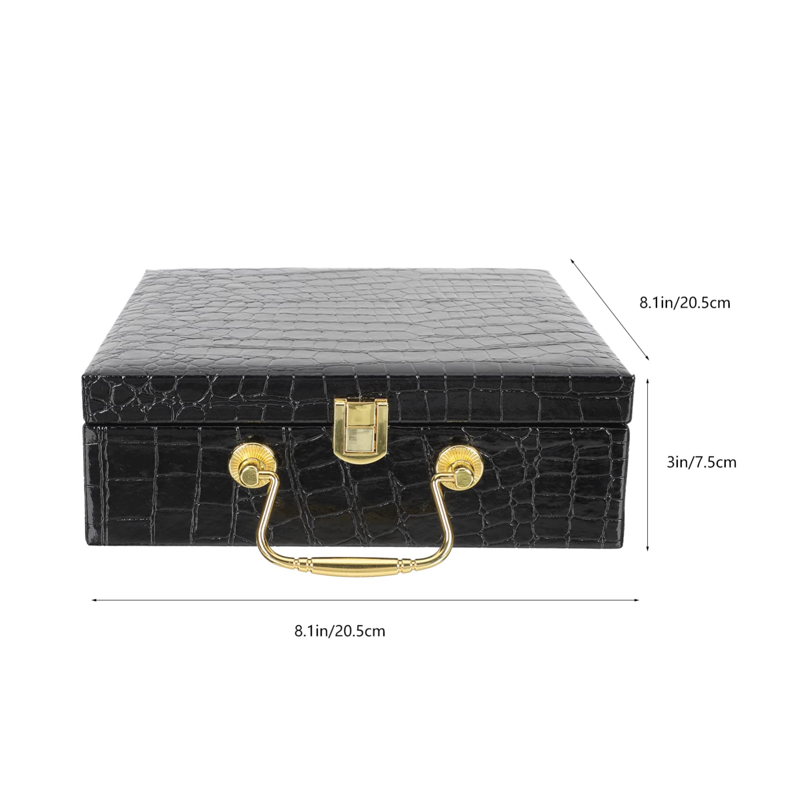 Premium Wooden Cigar Humidor Box with Flip-Top Lid - Handcrafted Storage Case for Cigars, Jewelry & Collectibles - Perfect for Gifting, Home Decor & Special Occasions