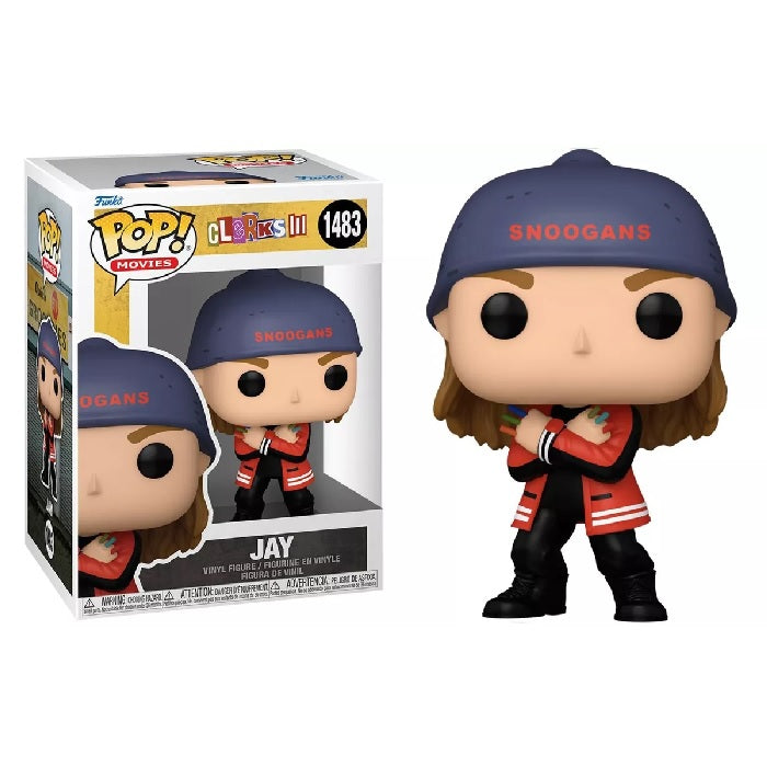 Funko Pop! Vinyl Figure - Jay from Clerks III Movie [1483] | Collectible Movie Merchandise for Fans & Pop Culture Enthusiasts | Perfect for Display, Gifts, and Comic Conventions