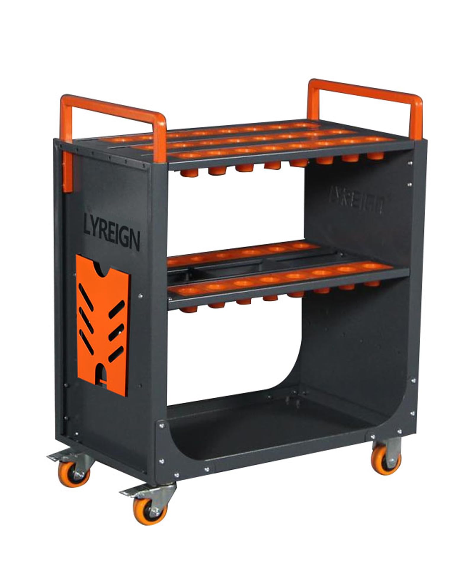 CNC Tool Cart & Holder Transfer Car - Compatible with CAT, ISO, HSK & Capto Series (BT40-40CAP) - Ideal for Warehouses & CNC Machining Centers | Perfect for Workshop Organization & Industrial Tool Storage