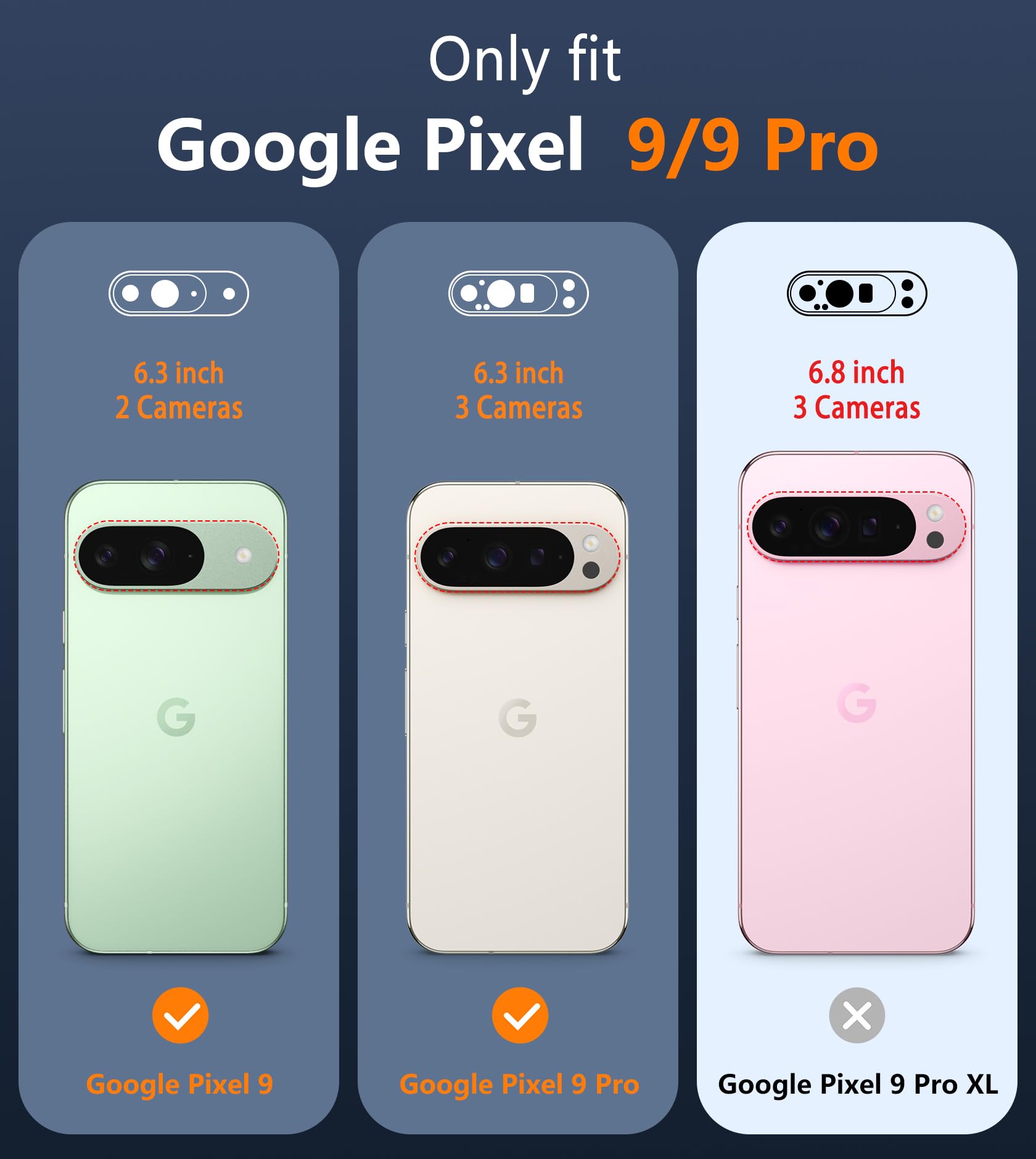 FNTCASE Magnetic Shockproof Case for Google Pixel 9 & Pixel 9 Pro (6.3 Inch) - Translucent Matte Slim Hard Cover with Military-Grade Drop Protection | Perfect for Outdoor Activities, Travel & Daily Use