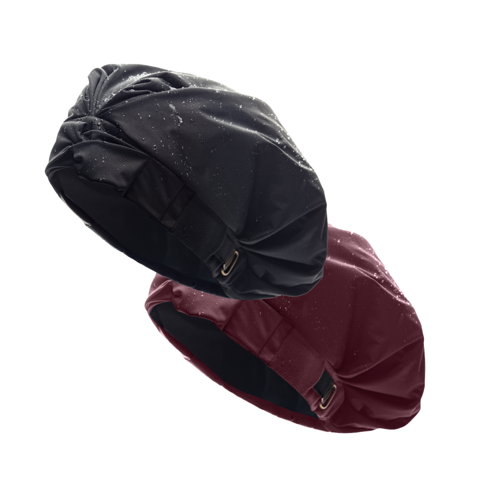 BOGO 50% Off - Hairbrella Satin Lined Shower Cap XL - Extra Large Waterproof Hair Protection for Bath & Shower - Perfect for Curly, Natural, or Long Hair Care