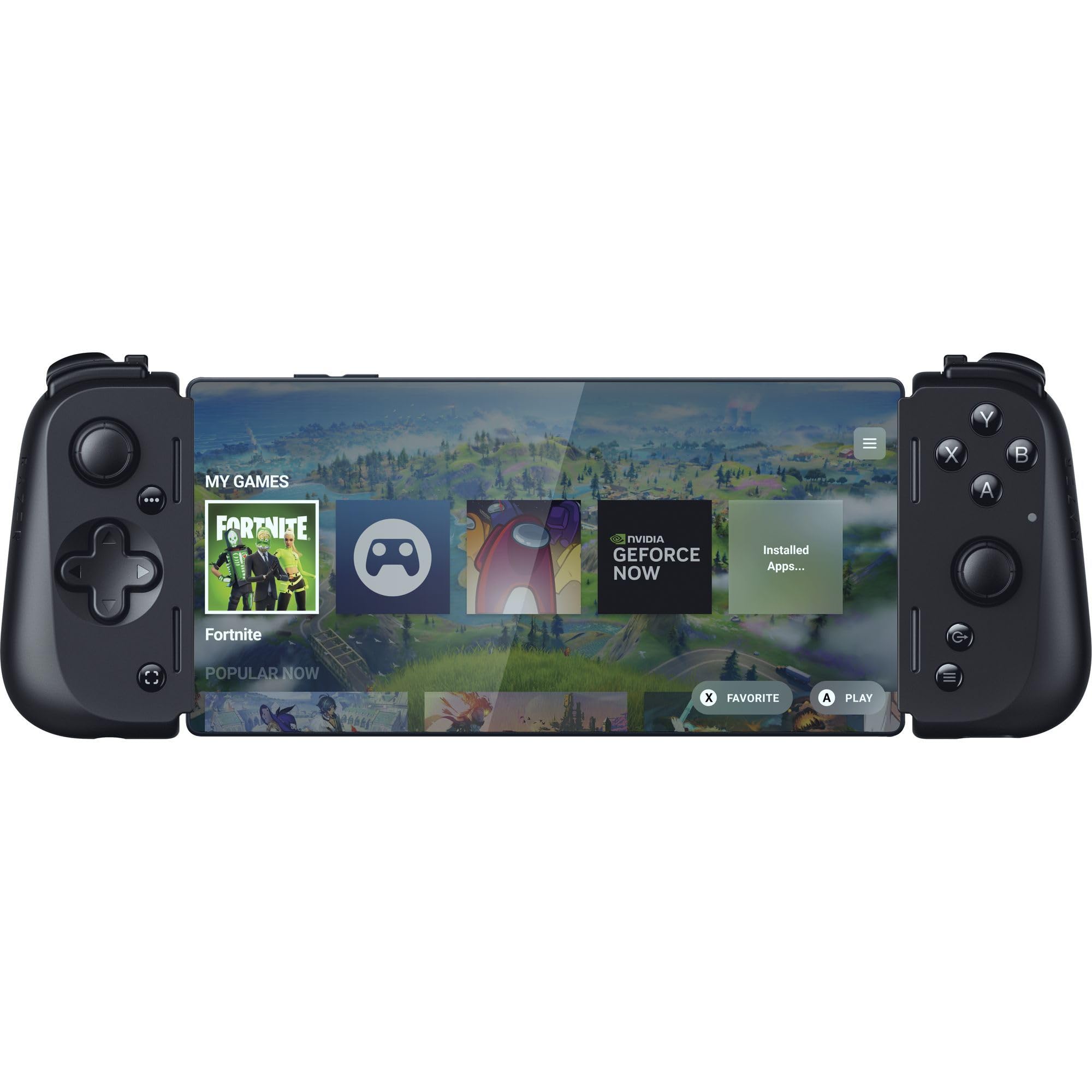 Razer Kishi V2 Pro Mobile Gaming Controller for Android - HyperSense Haptics, Universal Fit | Stream PC & Console Games | Play Touchscreen Games | Compatible with Samsung Galaxy & Google Pixel | Perfect for Cloud Gaming & Mobile Esports
