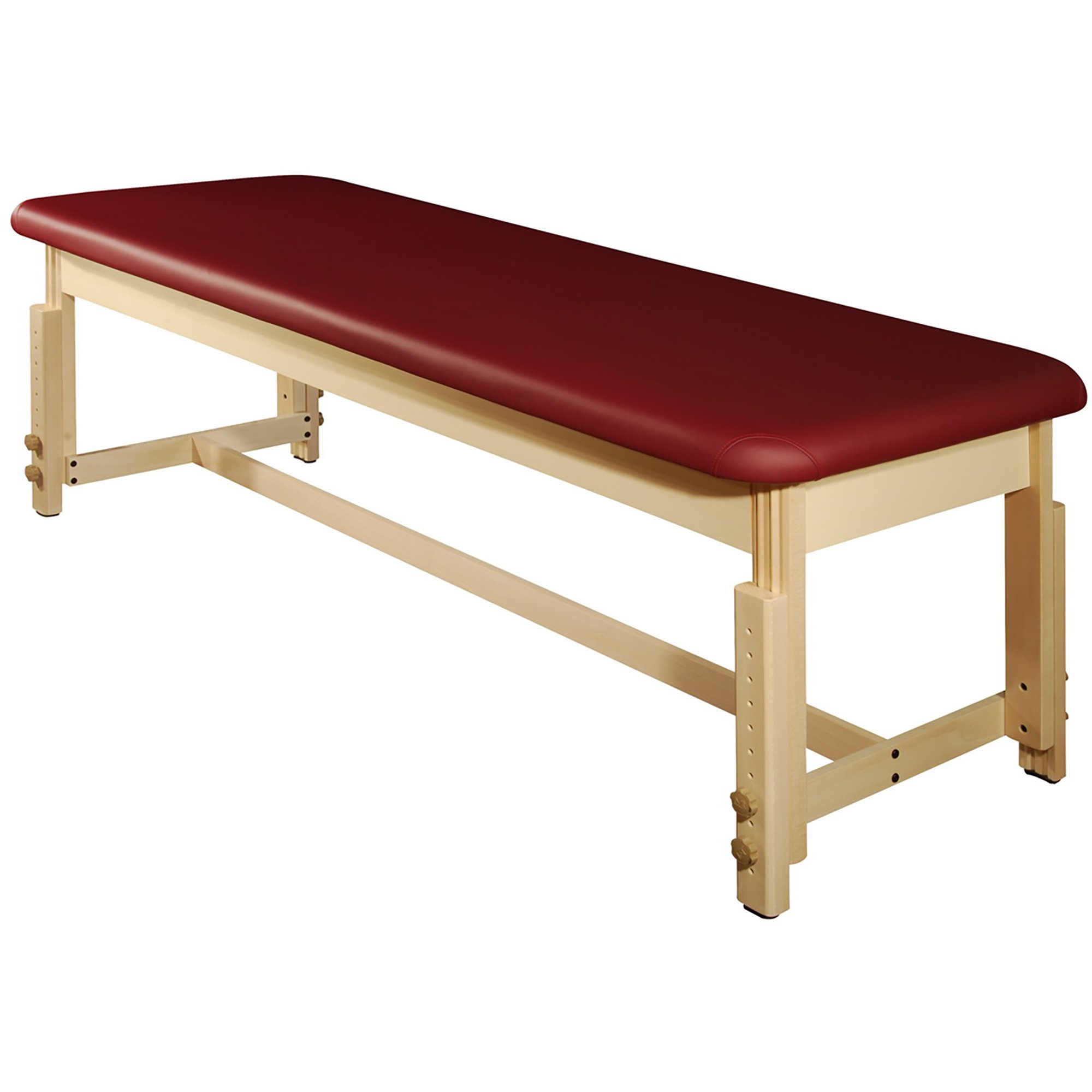 Professional Harvey Massage Table for Clinics, Spas & Acupuncture - Heavy-Duty Stationary Massage Bed with Adjustable Features (Black) - Perfect for Therapists, Chiropractors & Wellness Centers