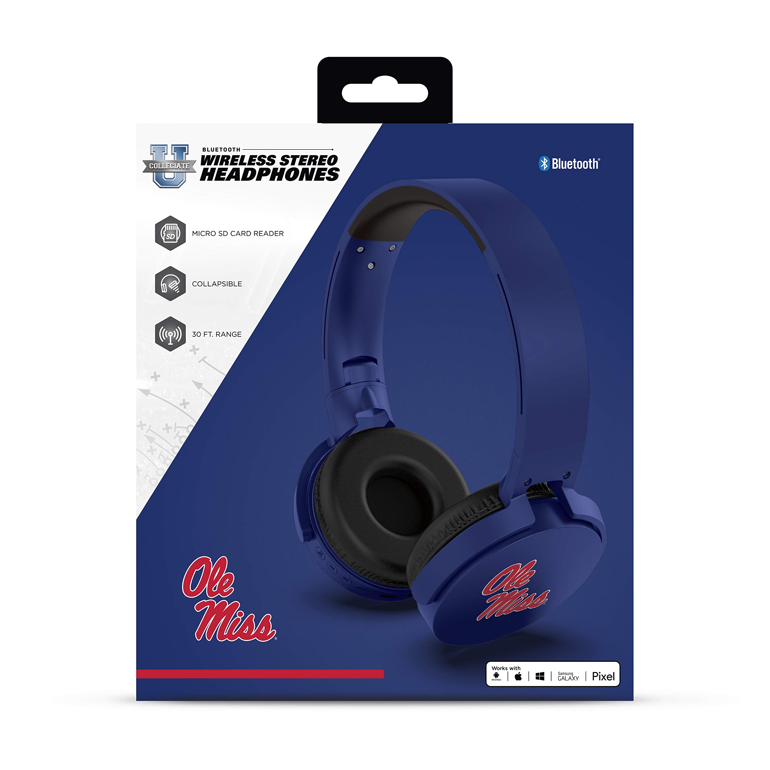 SOAR NCAA Wireless Bluetooth Headphones - Noise Cancelling, 30H Playtime, IPX5 Waterproof - Perfect for Sports, Gym, Running & Travel