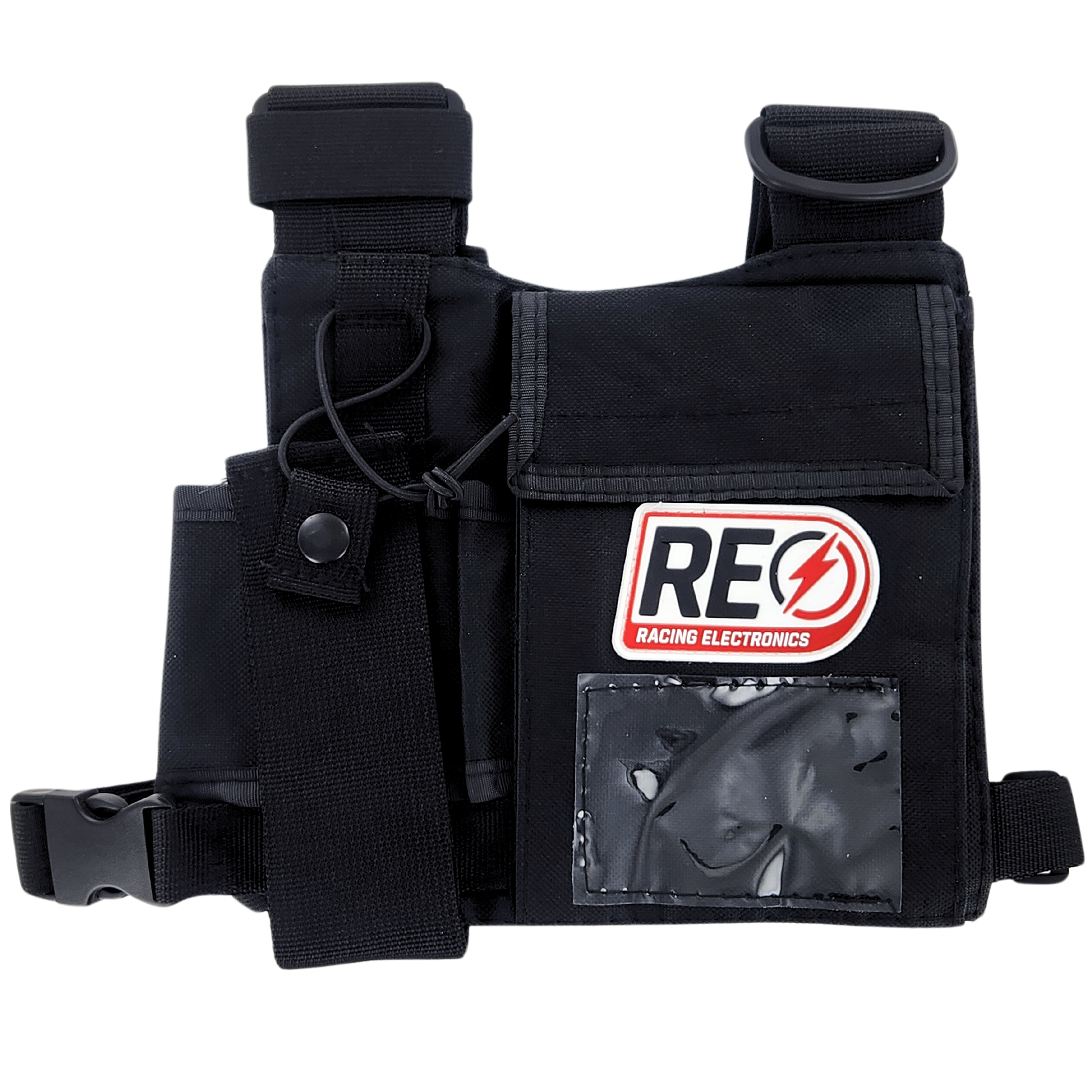 Universal Chest Pack with Adjustable Straps & Multiple Pockets - Hands-Free Radio Holder for Hiking, Camping & Outdoor Adventures