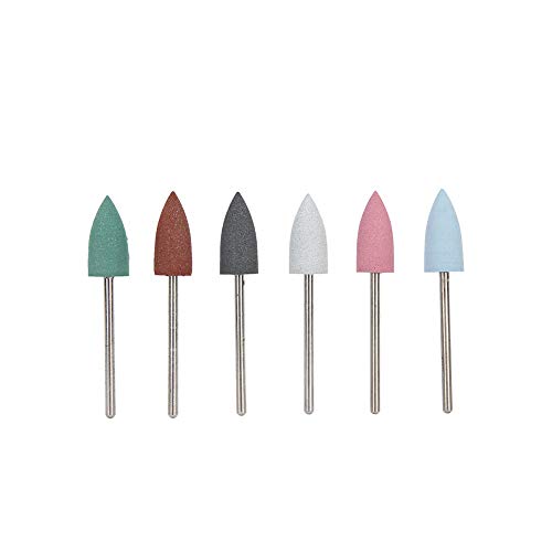 Professional Manicure Drill Bits Set of 9 - Strong & Durable Nail Drill Bits for Home, Salon & Beauty Shops - Perfect for Acrylic Nails, Gel Extensions & Nail Art