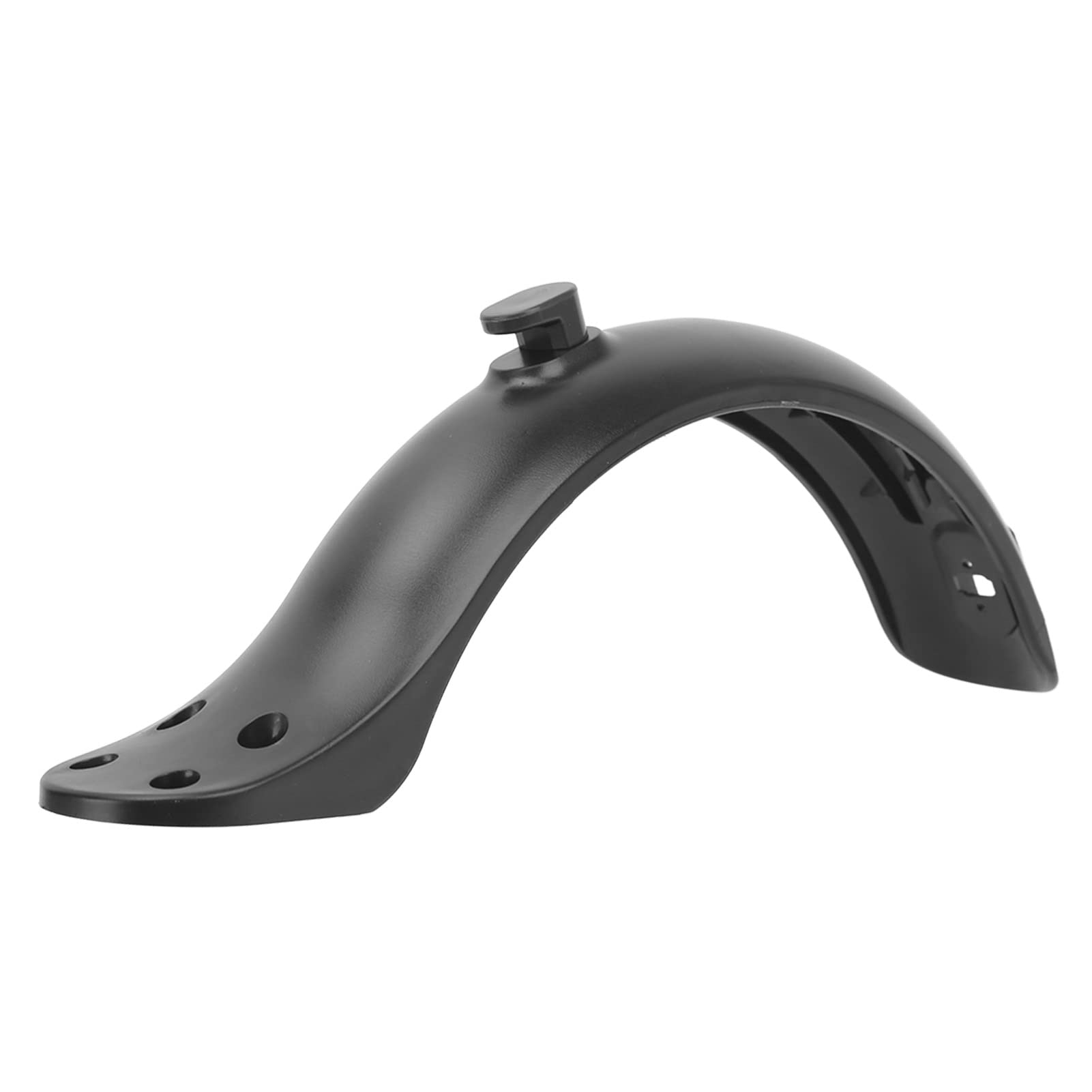 4 Hole Black Weatherproof Electric Scooter Mud Guard Replacement - Durable Scooter Fender for Rain & Off-Road Protection | Perfect for Commuting & Urban Riding