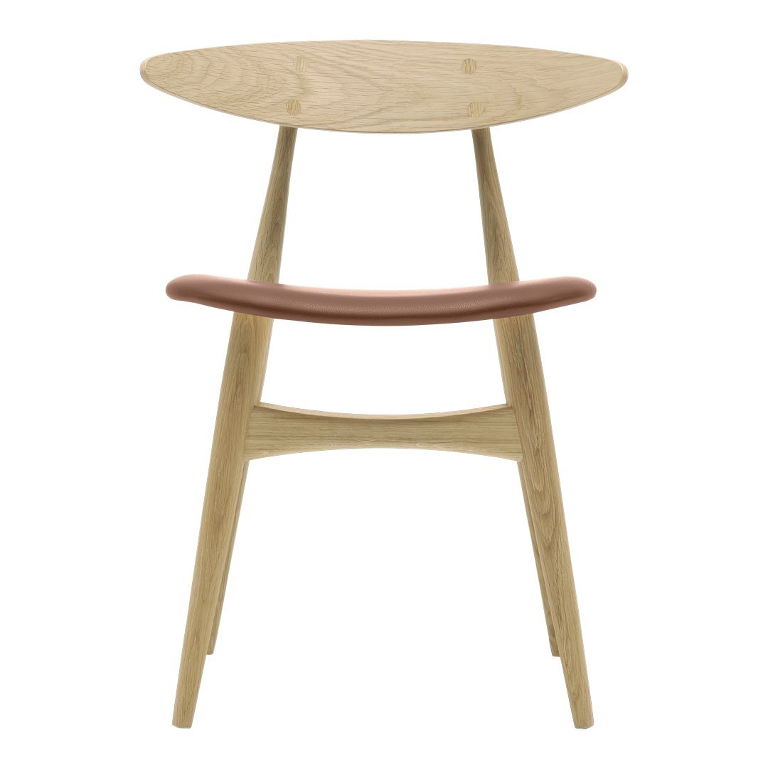 Affordable Wooden Chair - Sturdy & Comfortable Home Office Furniture for Dining Room, Living Room, or Study