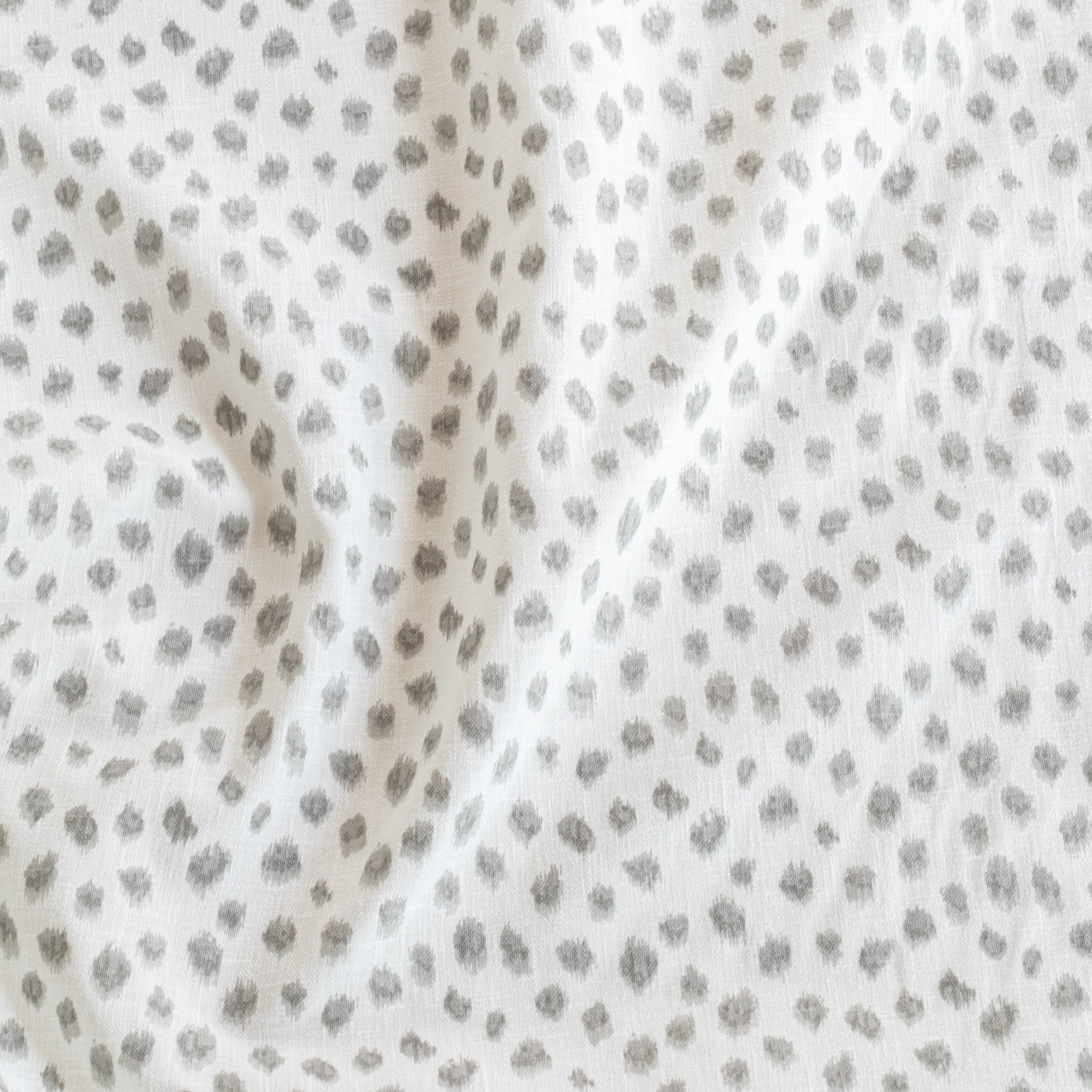 Premium Soft Grey Mara Spot Fabric - Breathable & Durable Textile for DIY Crafts, Upholstery, and Home Decor Projects