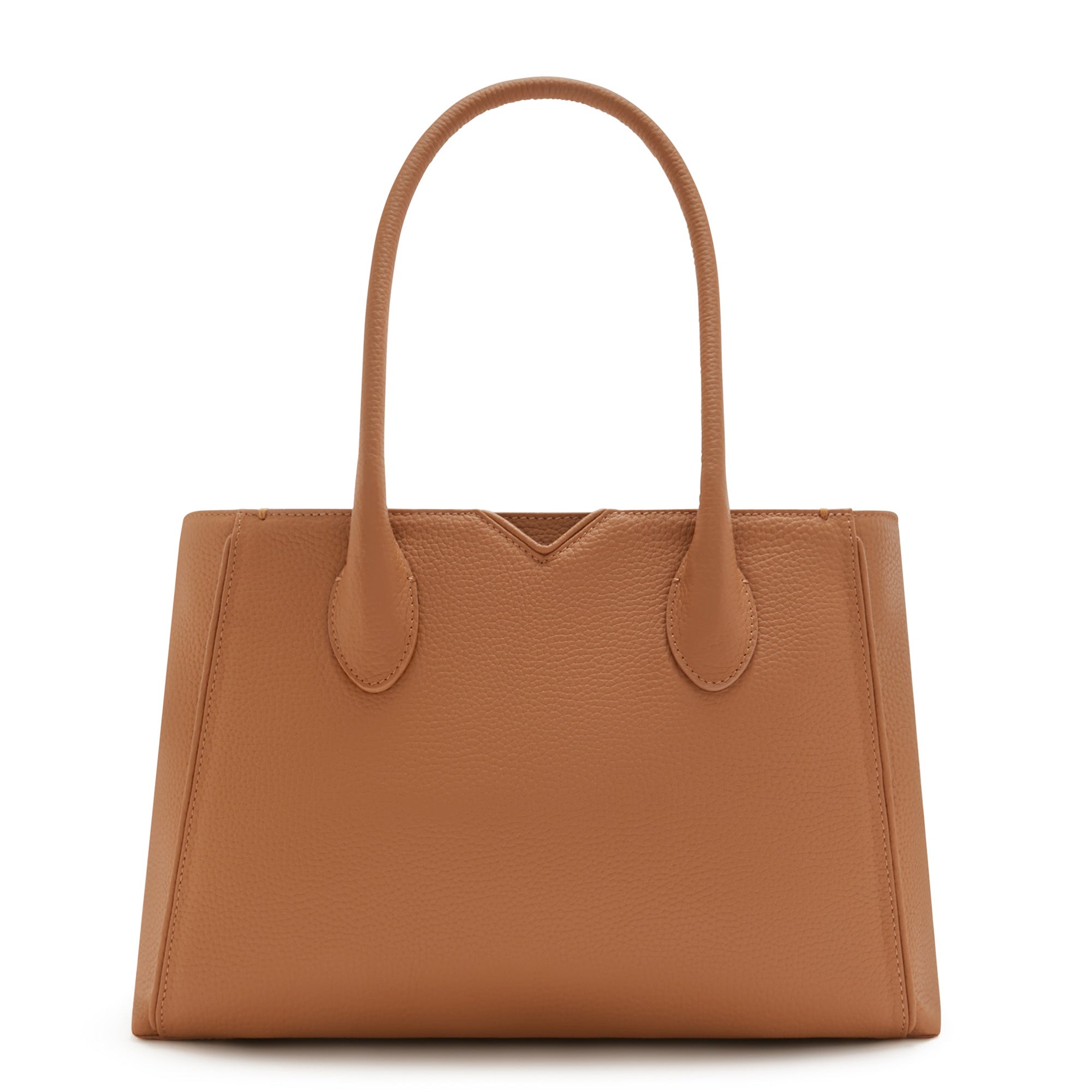 Honoré Cloe Midi Handbag - Genuine Camel Calfskin Leather Crossbody Purse for Women | Perfect for Work, Travel & Evening Events
