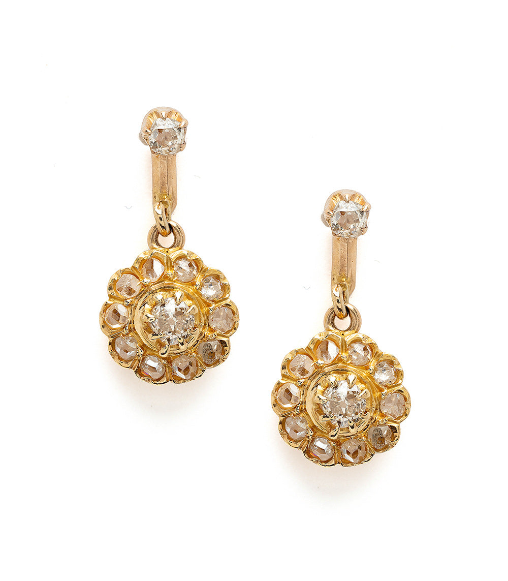 Florette Earrings for Women - Elegant Floral Stud Earrings for Daily Wear & Special Occasions | Perfect Gift for Her