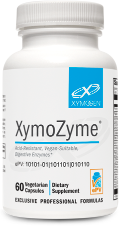 Xym Xymozyme Digestive Enzyme Supplement - 60 Vegan Capsules for Gut Health & Digestion Support | Ideal for Bloating, Gas Relief & Nutrient Absorption