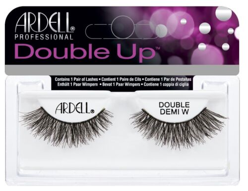 Ardell Strip Lashes - Double Demi Wispies False Eyelashes for Natural Volume & Length - Perfect for Daily Wear, Parties & Special Occasions