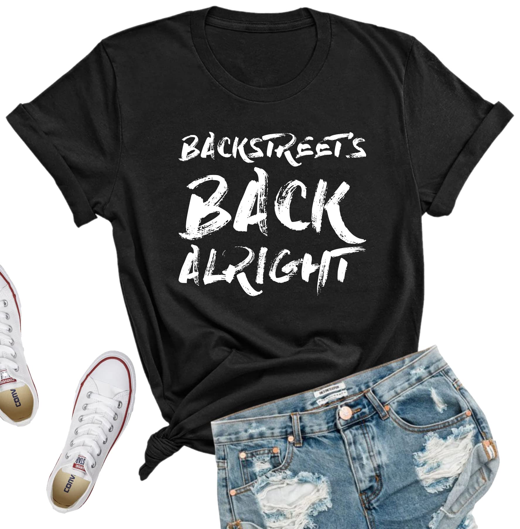 Backstreet's Back Alright Unisex T-Shirt | Premium Concert Tee for Men & Women | Perfect Gift for Backstreet Boys Fans | Wear to Concerts, Parties & Casual Outings