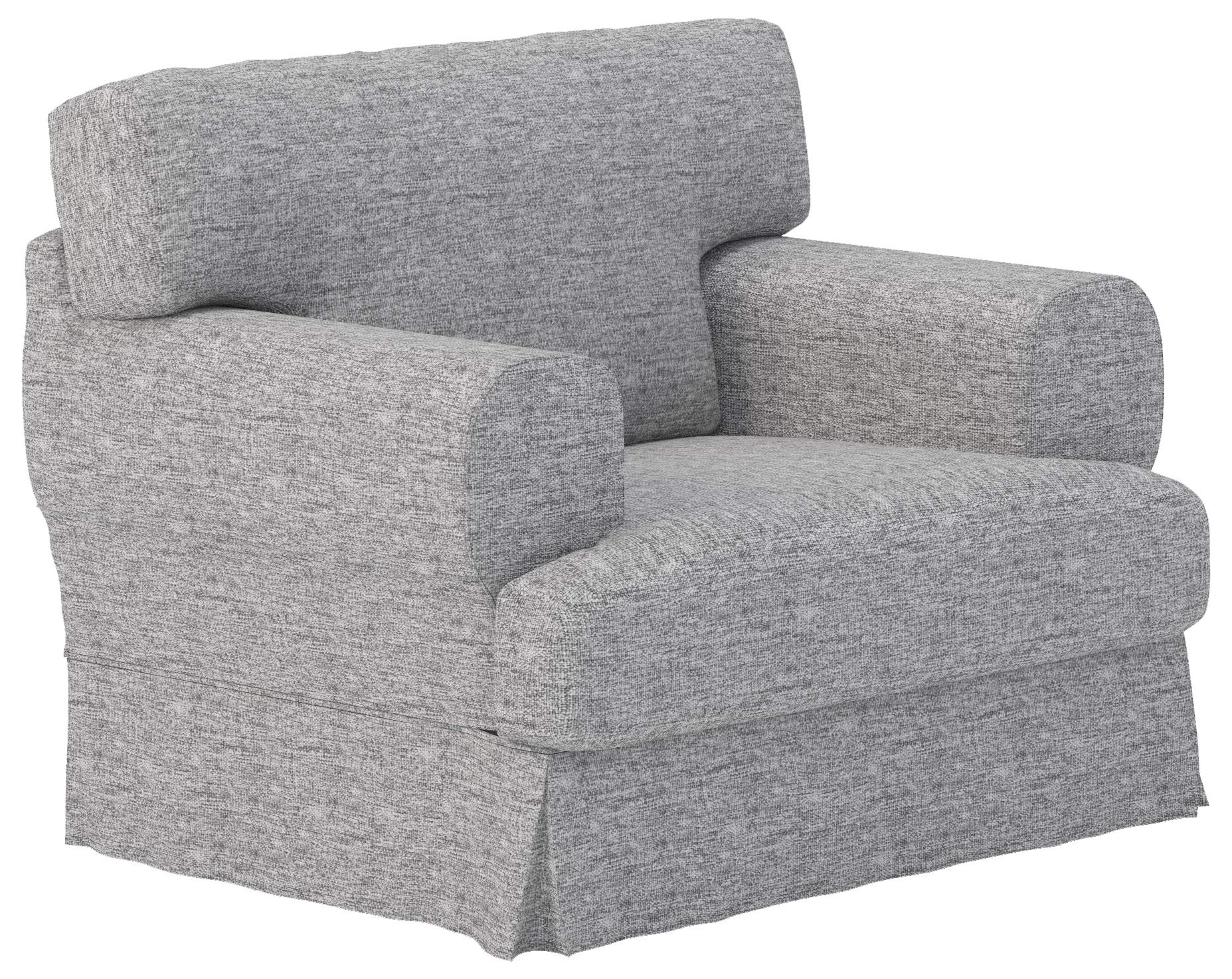 Custom Slipcover for IKEA HOVAS Armchair - Durable Cotton-Polyester Blend Sofa Cover Replacement (1-Seat) | Perfect for Living Room, Office & Home Decor Protection