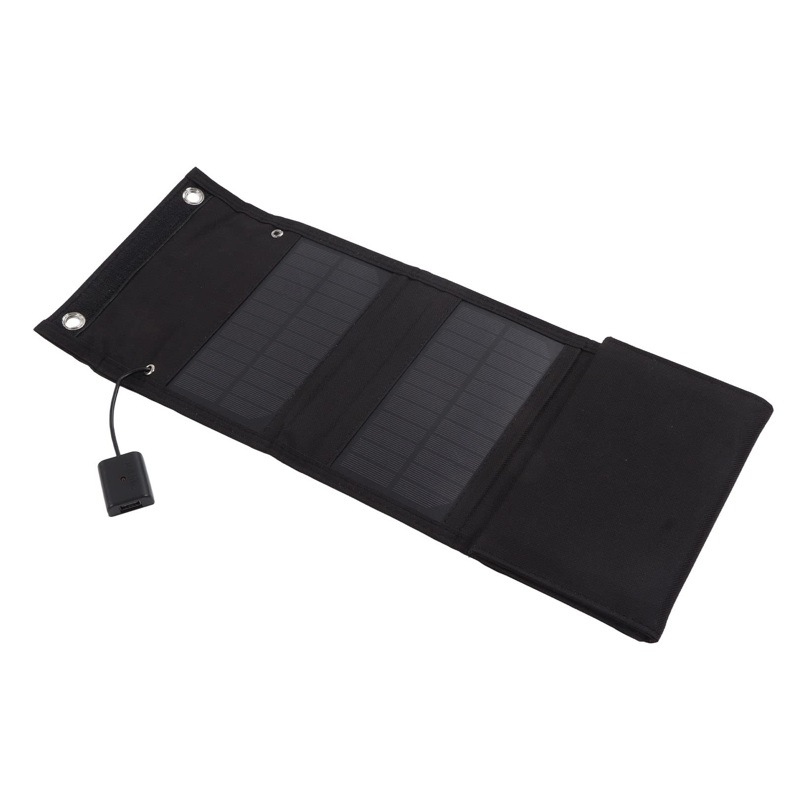 EXCLUZO 15W Folding Solar Panel - IP65 Waterproof Portable Solar Charger for Outdoor Cameras, Phones & USB Devices | Perfect for Camping, Hiking & Emergency Power Supply