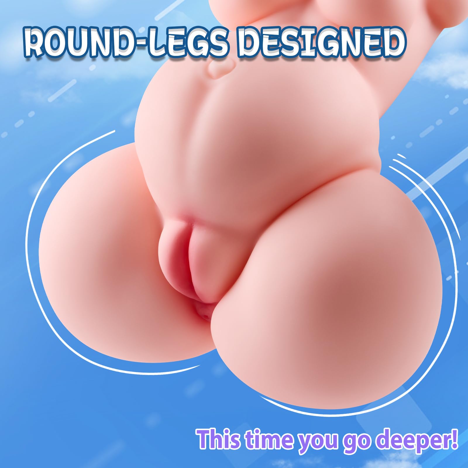 11LB Realistic Pregnant Sex Doll for Men - Dual 3D Vagina & Anal Channels Male Masturbator, Small Pocket Pussy for Intense Solo Pleasure & Orgasm - Perfect for Discreet Home Use & Fantasy Fulfillment