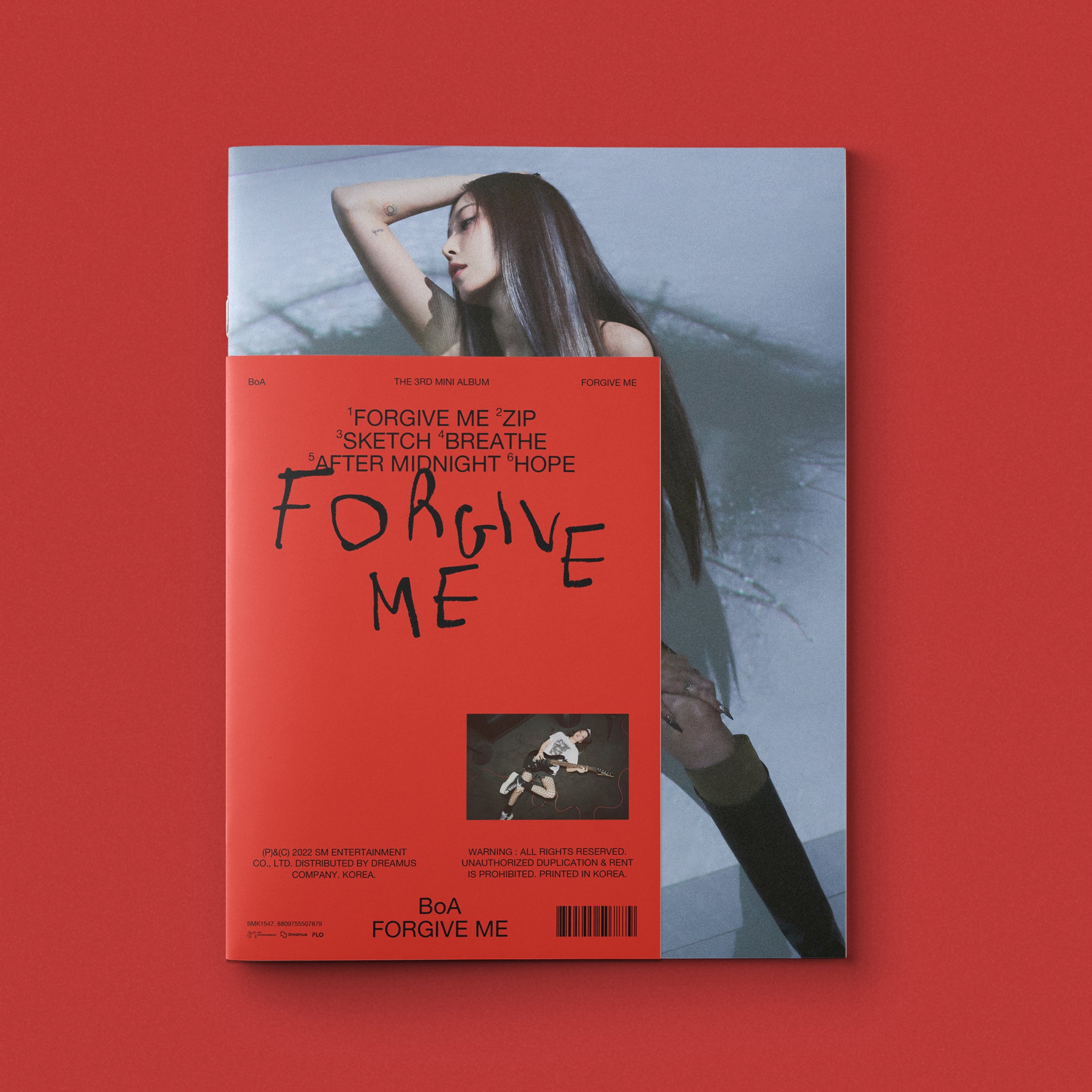 BOA 3RD MINI ALBUM 'FORGIVE ME' - K-Pop Music CD | Official Release | Perfect for K-Pop Fans & Collectors | Great for Gifts, Parties & Music Enthusiasts