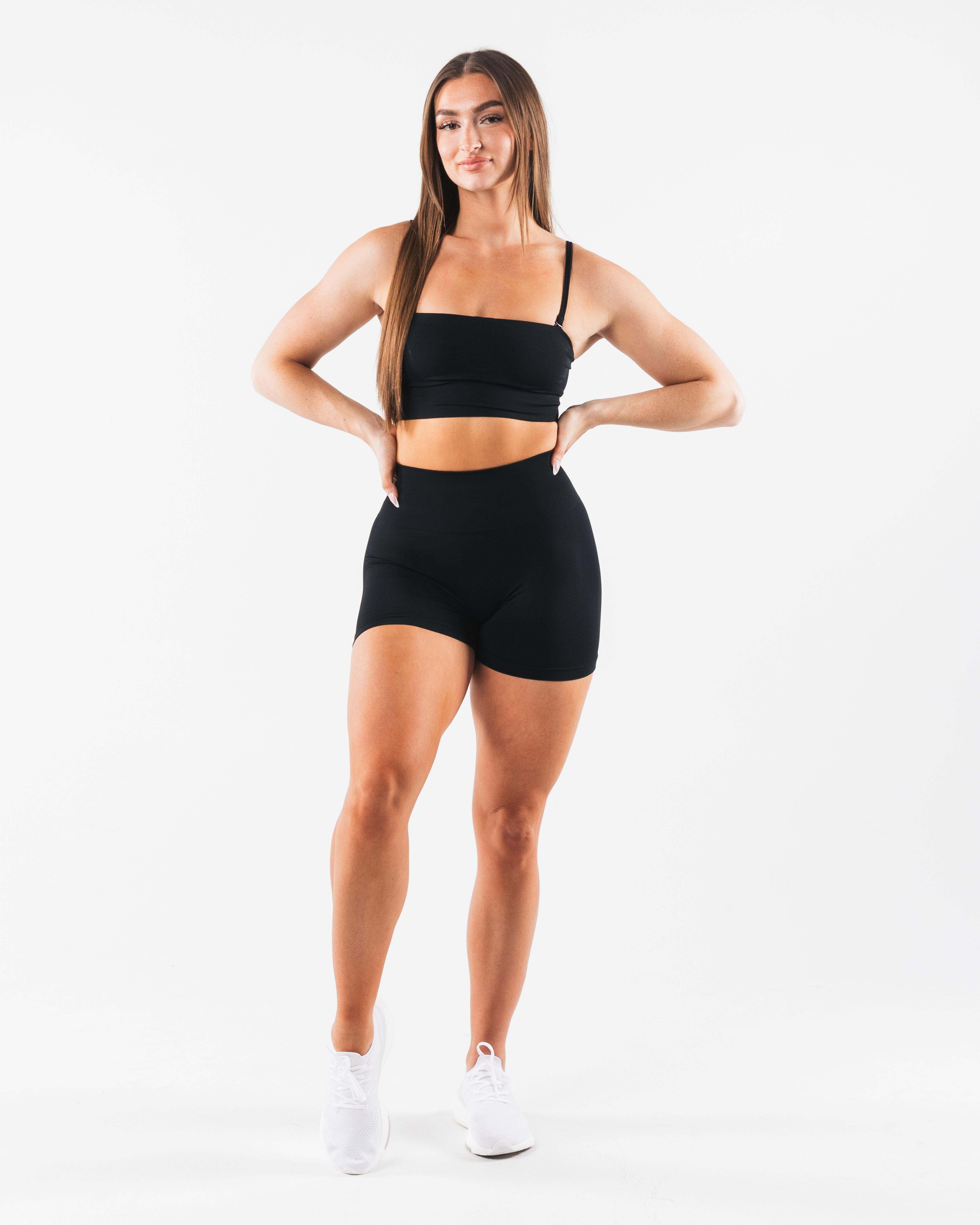 Amplify Gravity Shorts for Men - Black Athletic Running Shorts with Built-in Liner - Perfect for Gym, Workouts & Outdoor Activities