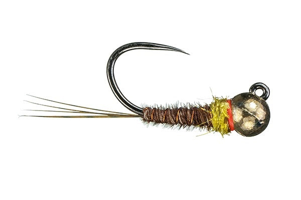 Barbless Jig Frenchie Fly Fishing Hooks #14 (3.3mm) - Perfect for Trout, Bass, and Panfish in Freshwater Streams and Lakes