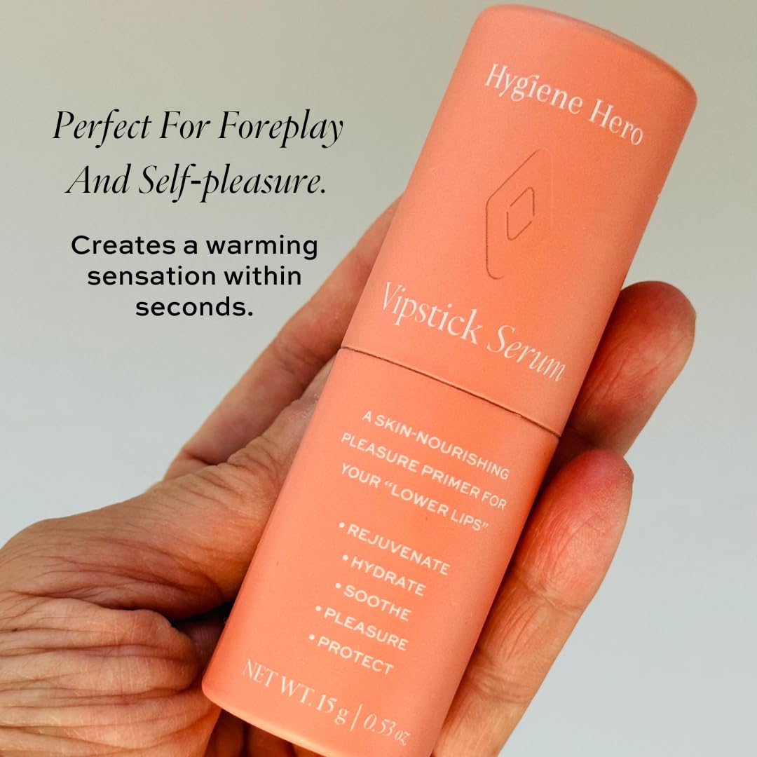 Vipstick Serum for Women – Sexual Enhancer & Intimate Care Serum | Vulva Hydration & Soothing Serum | Daily Use for Labia Protection & Comfort | Perfect for Sensitive Skin & Post-Waxing Care