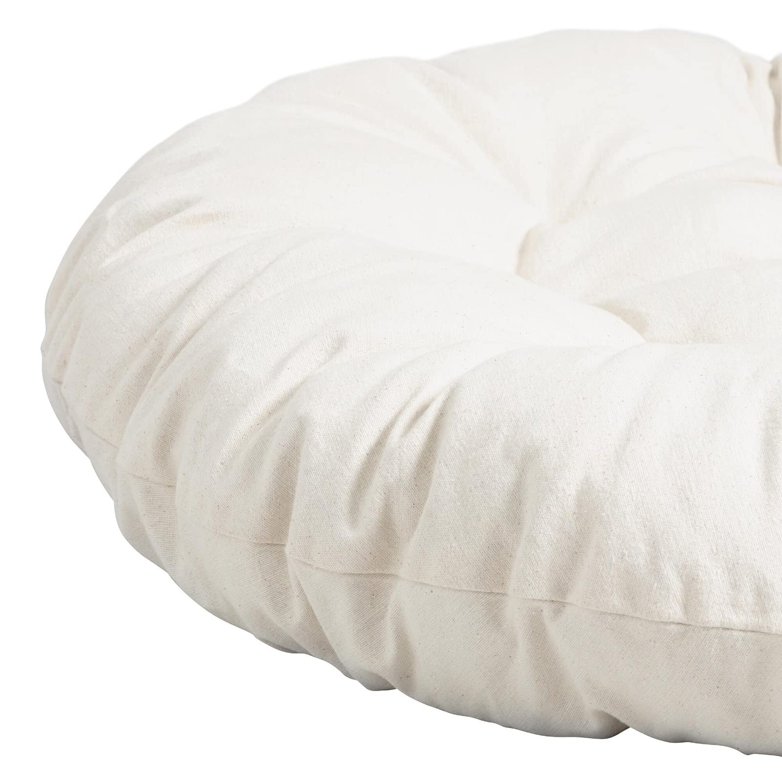 **Large Double Papasan Chair Cushion - 67 x 47 in - Waterproof Outdoor Hanging/Egg/Swing/Hammock Chair Pad - Thick, Soft & Comfortable for Garden, Patio, Balcony & Indoor Decor (Black)**