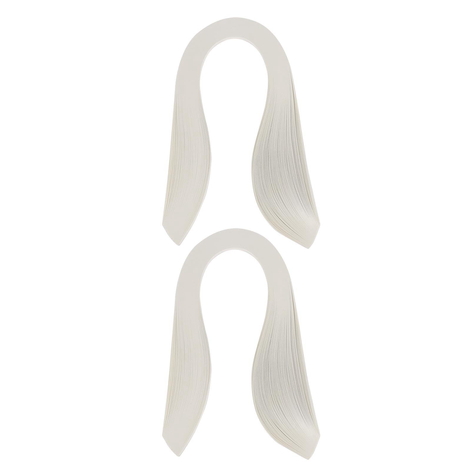 KooingTech 600-Piece Paper Quilling Strips Kit - 5 Pack of 390x3mm Ivory White Quilling Paper for DIY Crafts, Scrapbooking & Card Making | Perfect for Beginners & Handmade Decorations