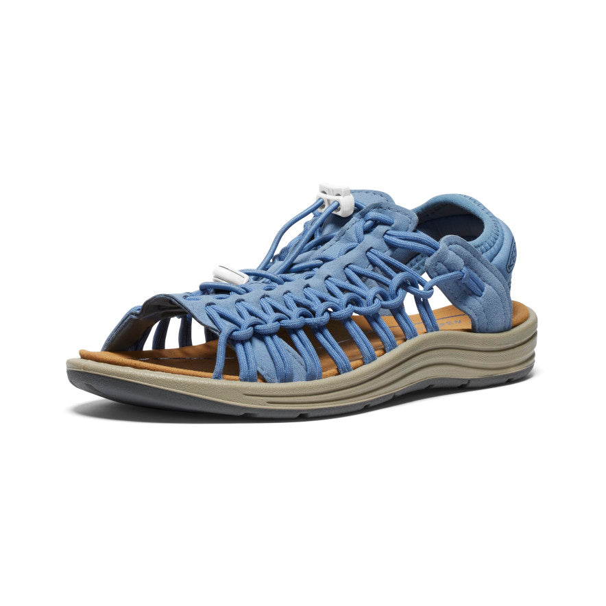 UNEEK II Women's Open Toe Sneakers - Coronet Blue/Plaza Taupe | Comfortable Walking Shoes for Outdoor Activities & Casual Wear