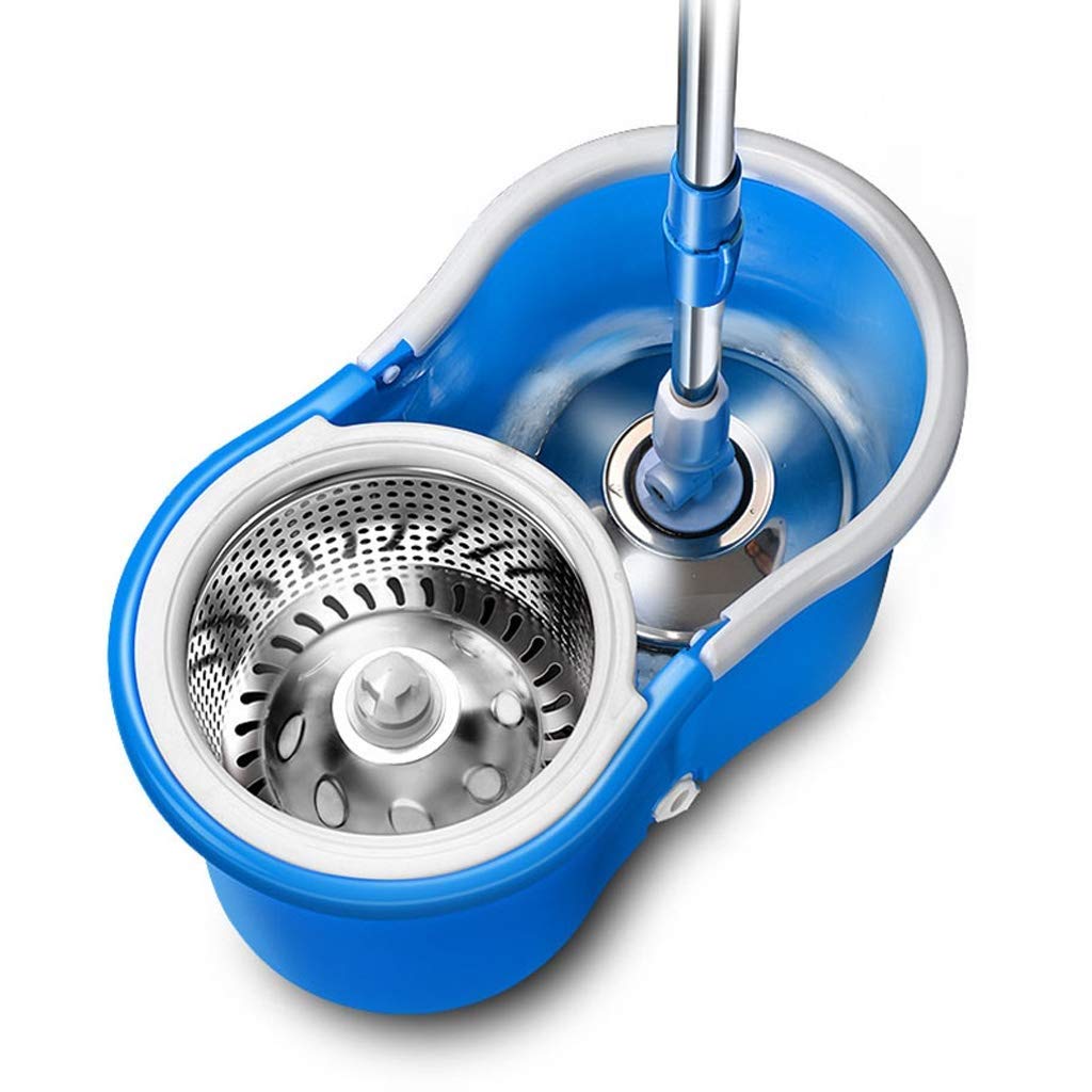 Spin Mop with Bucket - 360° Rotating Floor Cleaning System for Hardwood, Tile & Laminate Floors - Perfect for Home, Kitchen & Bathroom Cleaning