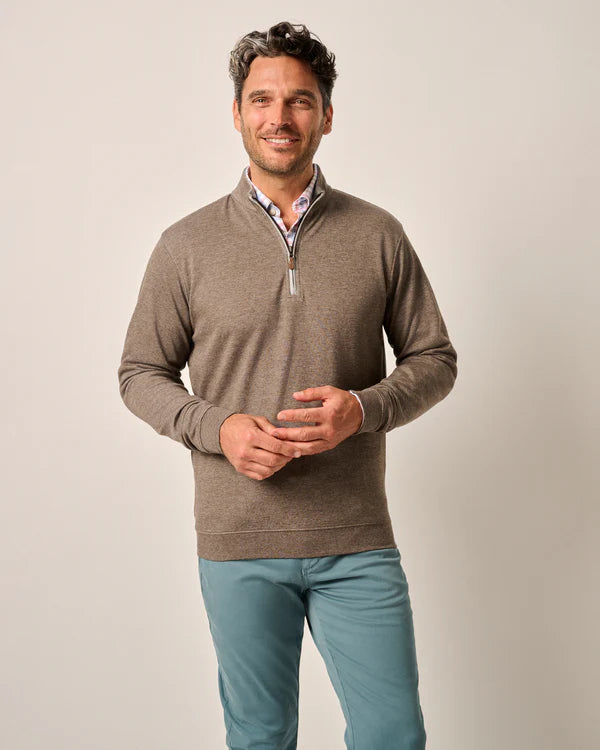 Johnnie-O Men's 1/4 Zip Long Sleeve Shirt - Comfortable & Stylish Golf & Casual Wear for Men
