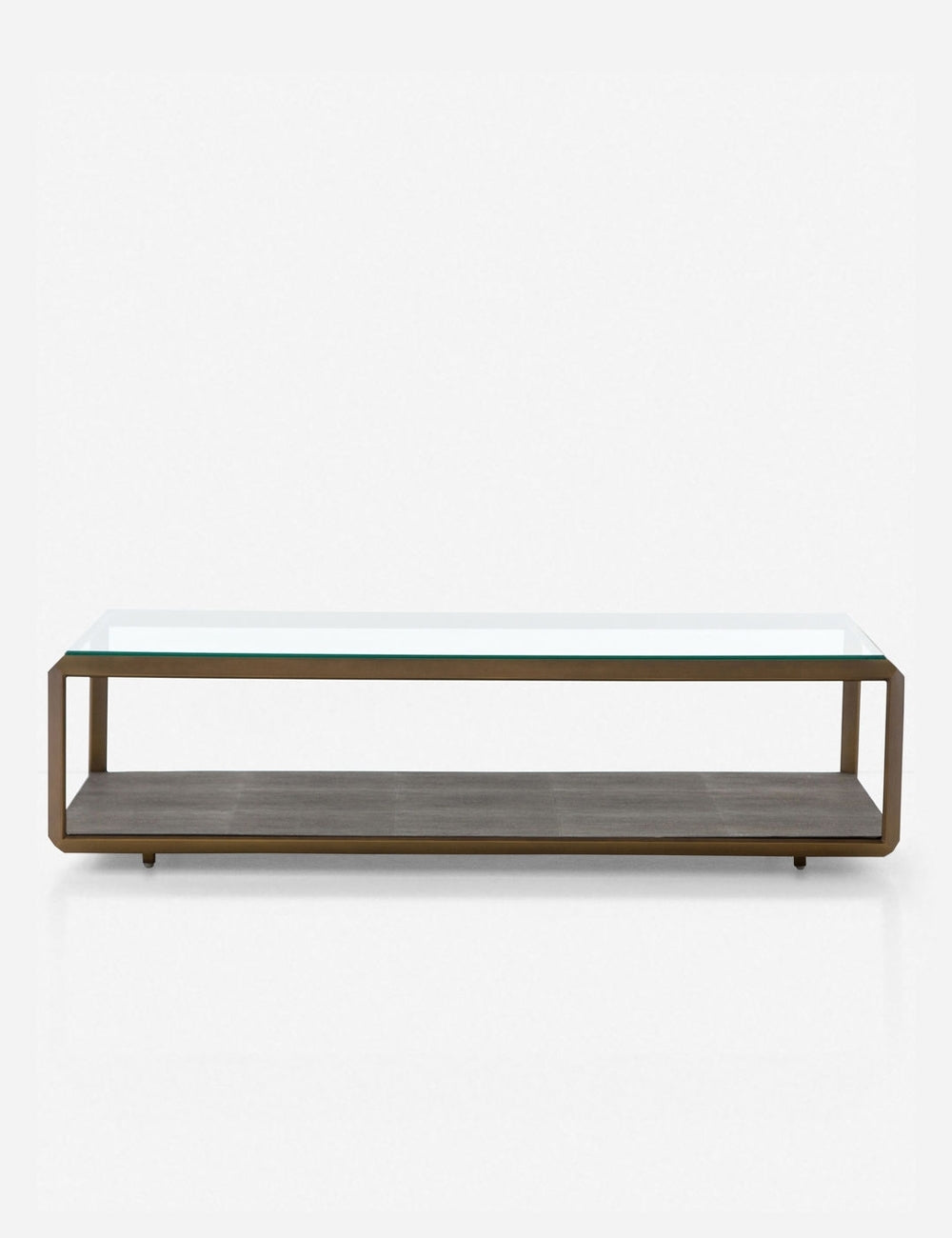 Modern Eryn Coffee Table - Mid Century Wooden Living Room Table with Storage Shelf - Perfect for Small Spaces, Apartments & Home Decor
