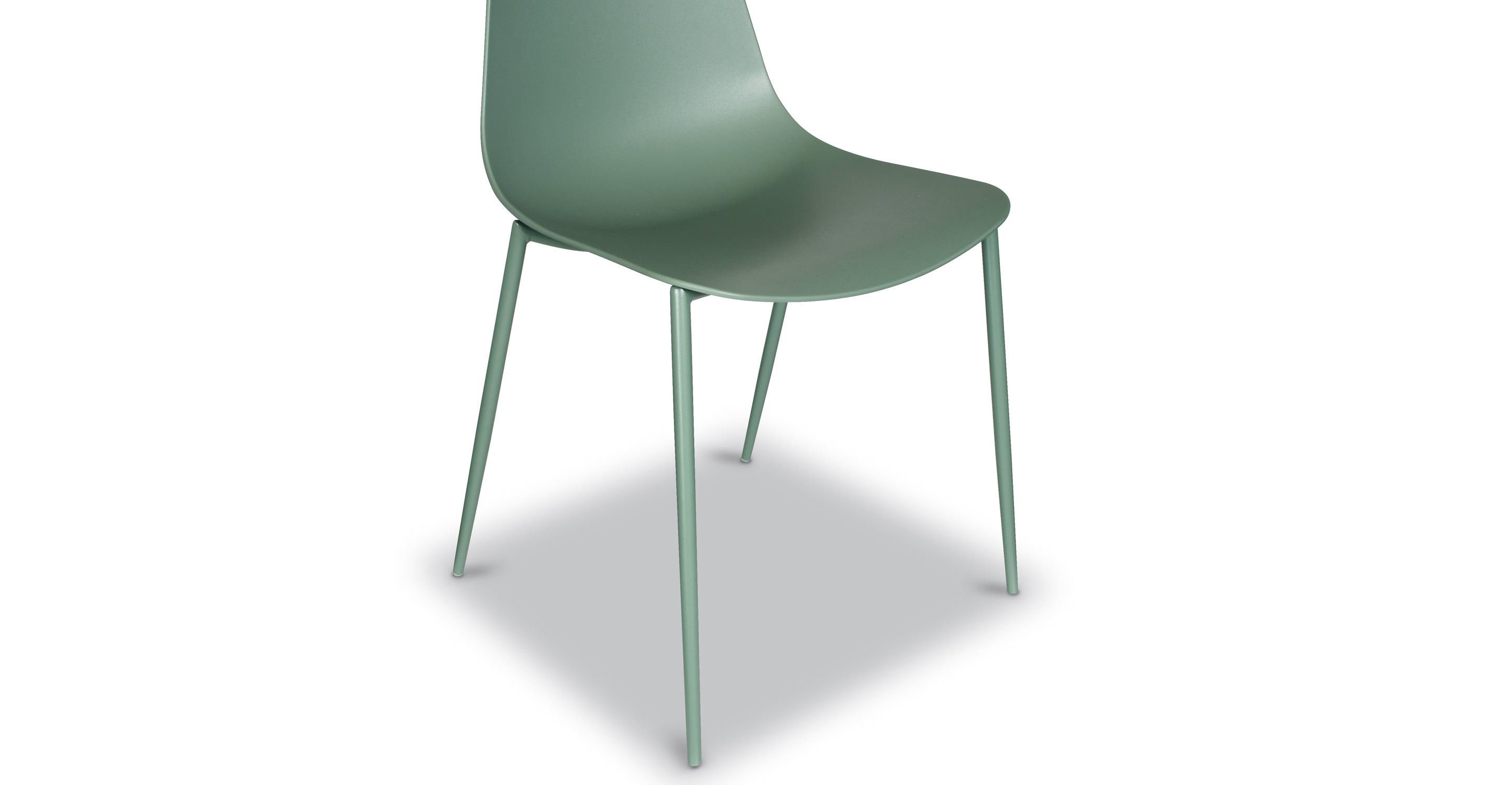 Isla Dining Chair - Modern Wooden Dining Room Chairs Set of 2, Comfortable Upholstered Seat with Sturdy Metal Legs - Perfect for Kitchen, Dining Room, Breakfast Nook & Home Decor