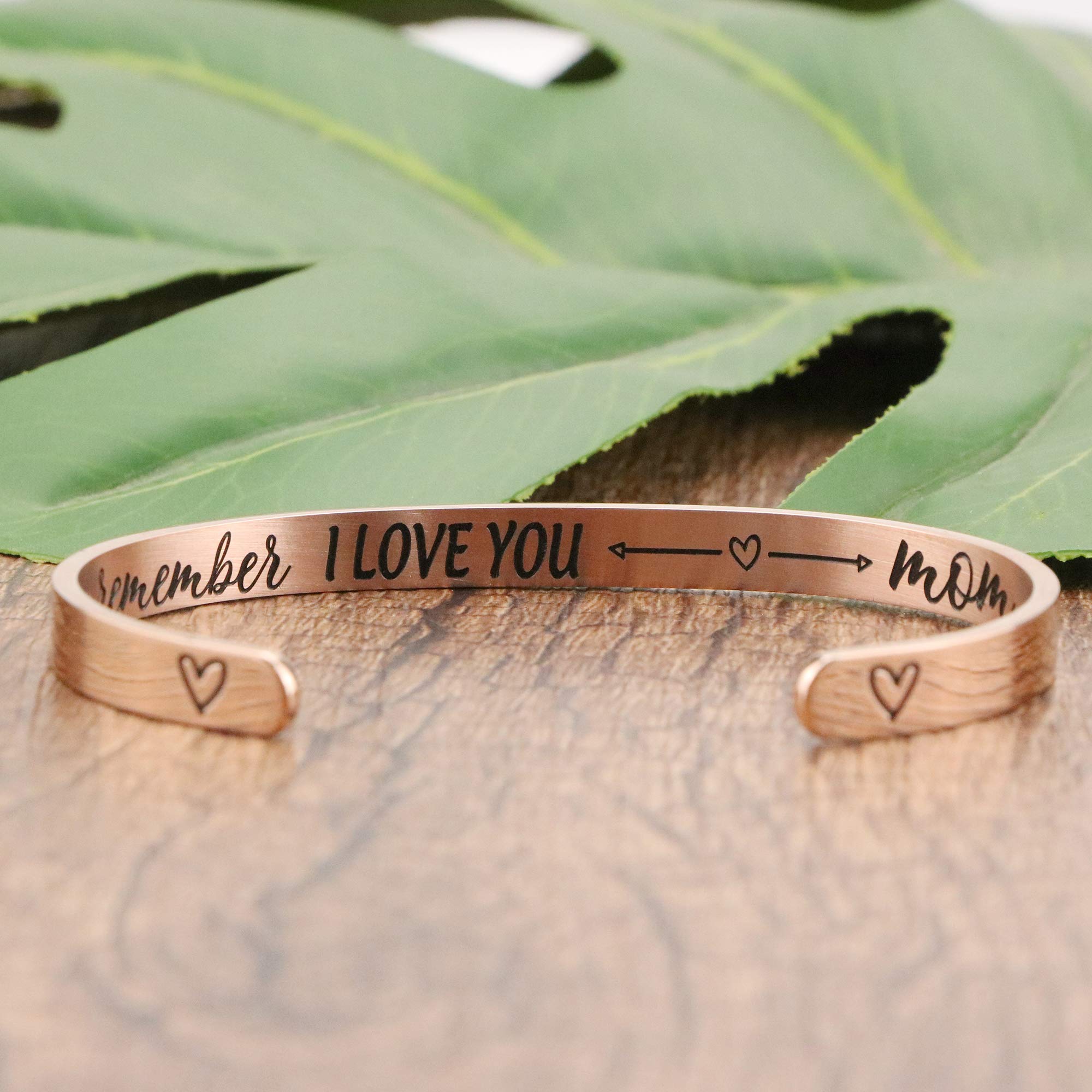 JoycuFF Stainless Steel Bracelet for Women - Elegant Cuff Bangle Gift for Mother, Wife, Girlfriend (Christmas, Birthday, Thanksgiving Present) - Perfect for Special Occasions & Everyday Wear