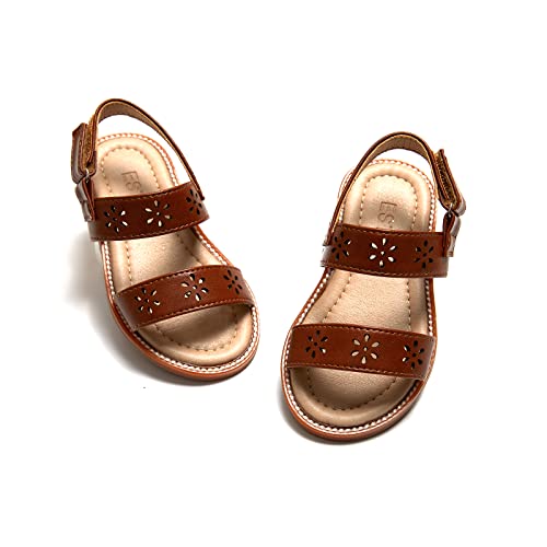 ESTINE Girls Sandal Dress Shoes for Toddler & Little Kids - Comfortable Party & School Shoes for Weddings, Easter, Birthday Celebrations