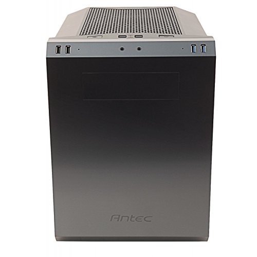 Antec P50 Mid-Tower PC Case - Silent Computer Case with Tempered Glass Window, 240mm Water Cooling Support, USB 3.0 Ports & Pre-Installed Fans | Perfect for Micro ATX & Mini-ITX Gaming PC Builds, Home Office & Streaming Setup