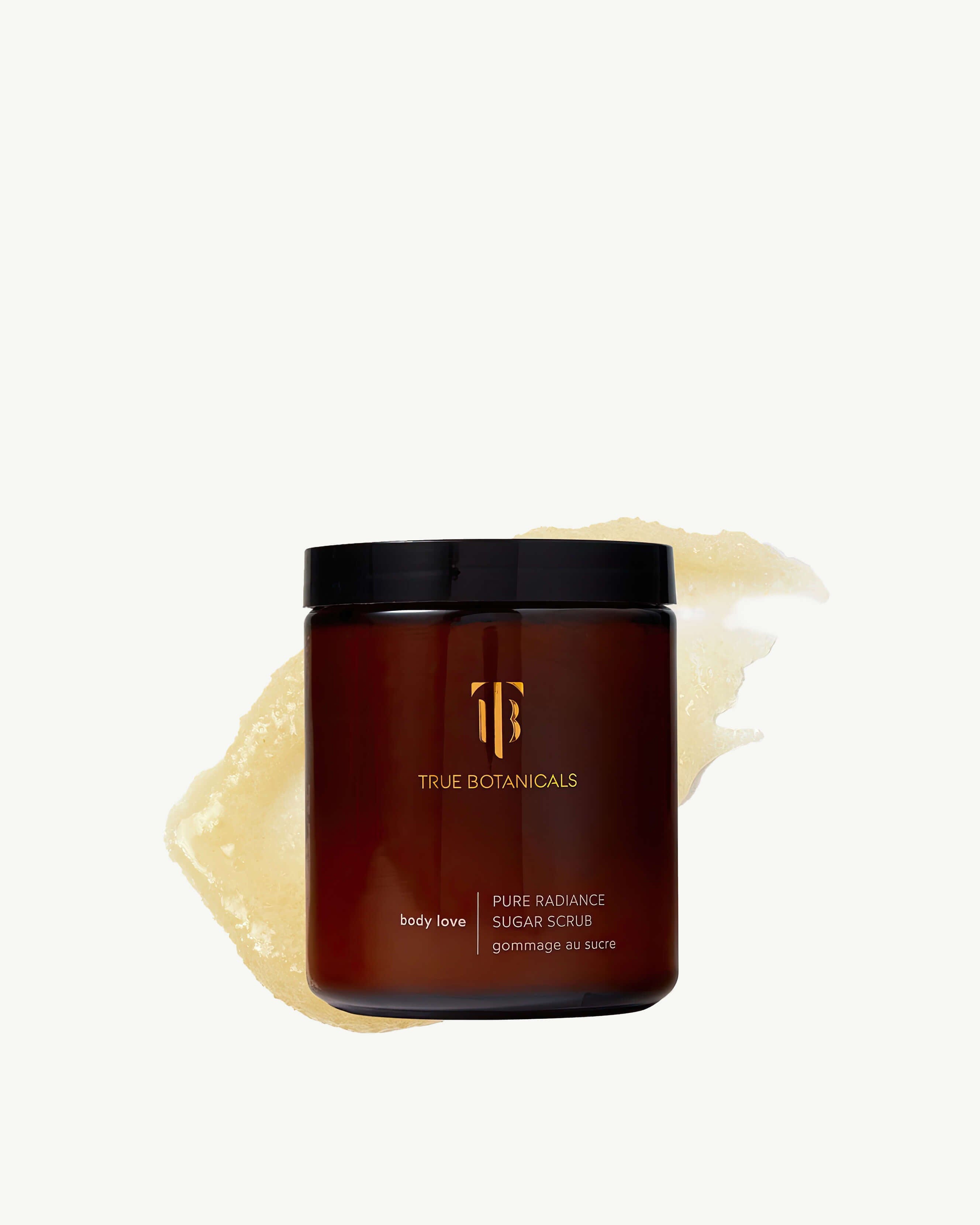 Pure Radiance Sugar Scrub - Exfoliating & Moisturizing Body Scrub for Soft Glowing Skin | Natural Skincare for Dry & Rough Skin | Perfect for Spa Day & Self-Care Routine