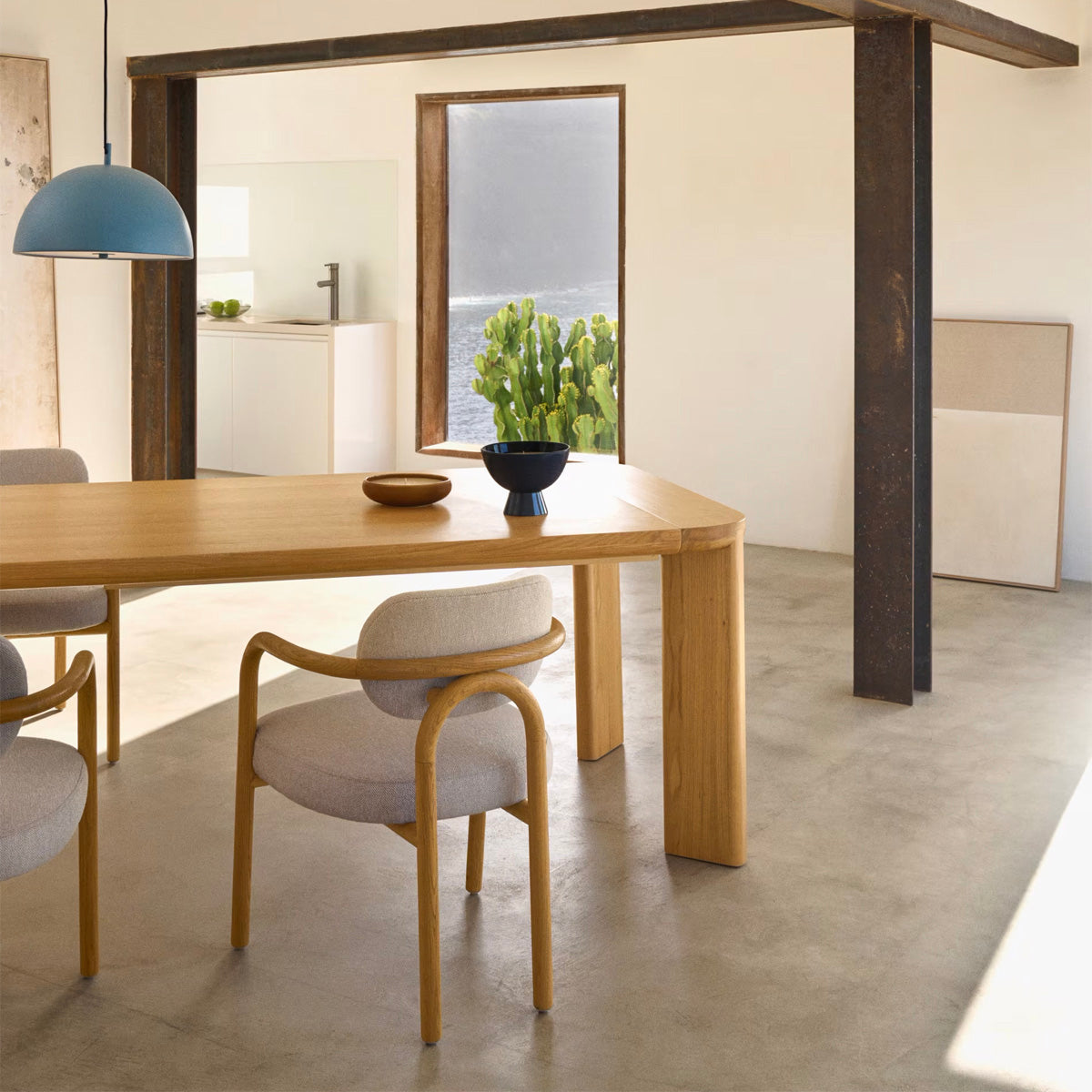 Jondal Extendable Dining Table - Expandable Wooden Table for 6 to 10 People - Perfect for Family Gatherings & Dinner Parties