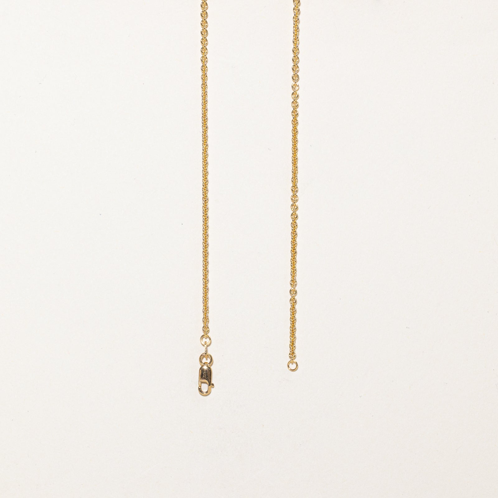 14K Yellow Gold Cable Link Chain Necklace - 1.90mm Width, 18 Inches | Elegant Everyday Jewelry for Women, Perfect for Layering or Gift Giving
