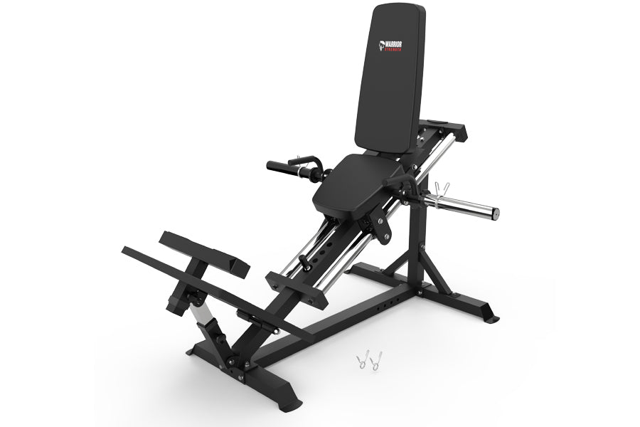 Warrior CPL100 Compact Leg Press Machine - Home Gym Equipment for Strength Training | Perfect for Small Spaces & Full-Body Workouts
