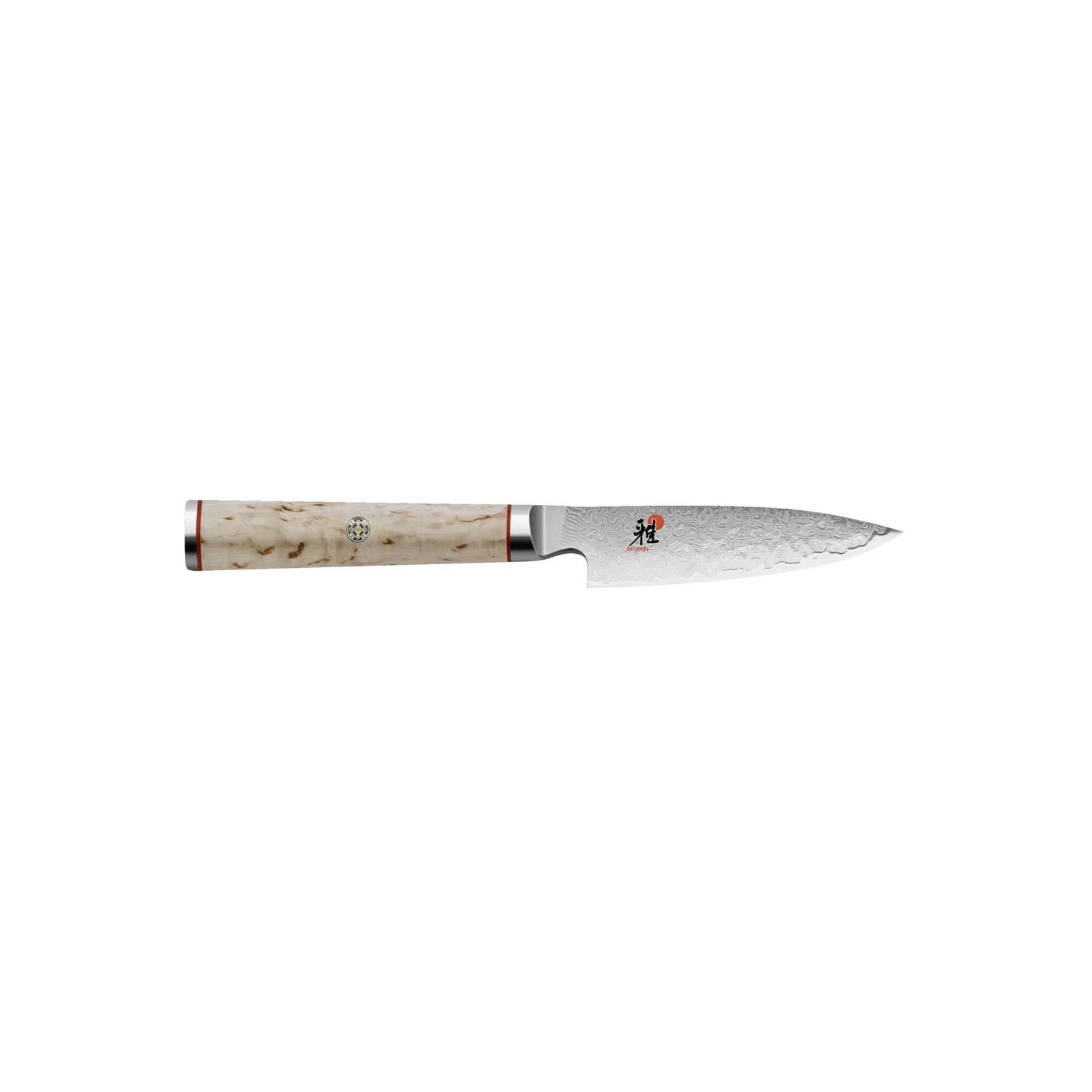 MIYABI 3.5 Inch Japanese Shotoh Knife - Premium Kitchen Knife for Sushi, Vegetables & Precision Cutting - Perfect for Chefs & Home Cooking