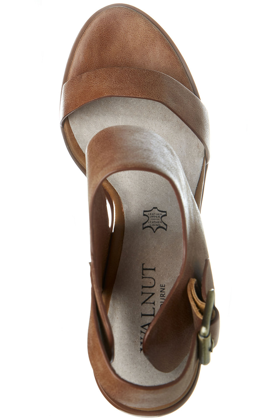 Havana Tan Leather Block Heel Shoes for Women - Comfortable Mid Heel Pumps for Office, Party & Wedding | Stylish Work & Dress Shoes