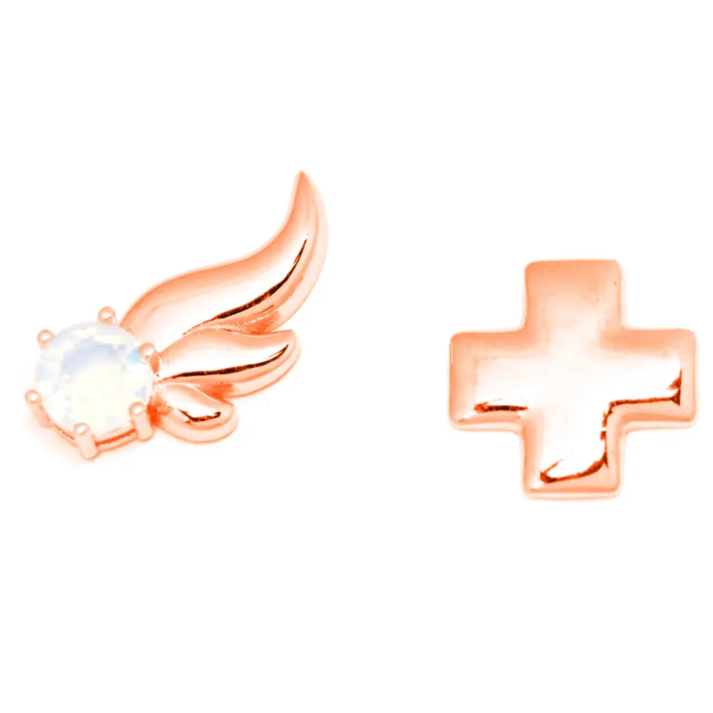 Healer Earrings for Women - Stainless Steel Hypoallergenic Stud Earrings for Sensitive Ears - Perfect for Yoga, Meditation & Spiritual Healing