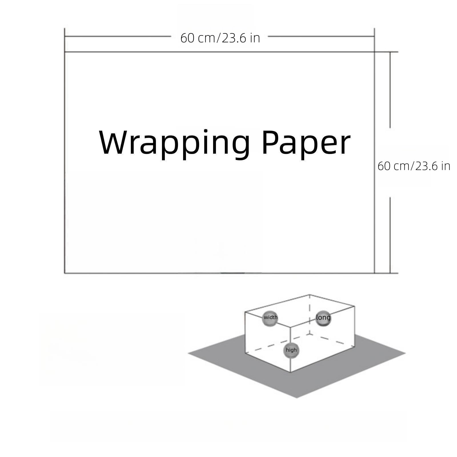 Premium 20-Piece Wrapping Paper Set - Striped, Square Retro & Candy Floral Designs - 60x60cm Christmas Gift Wrapping Paper for Holidays, Birthdays & Party Decorations
