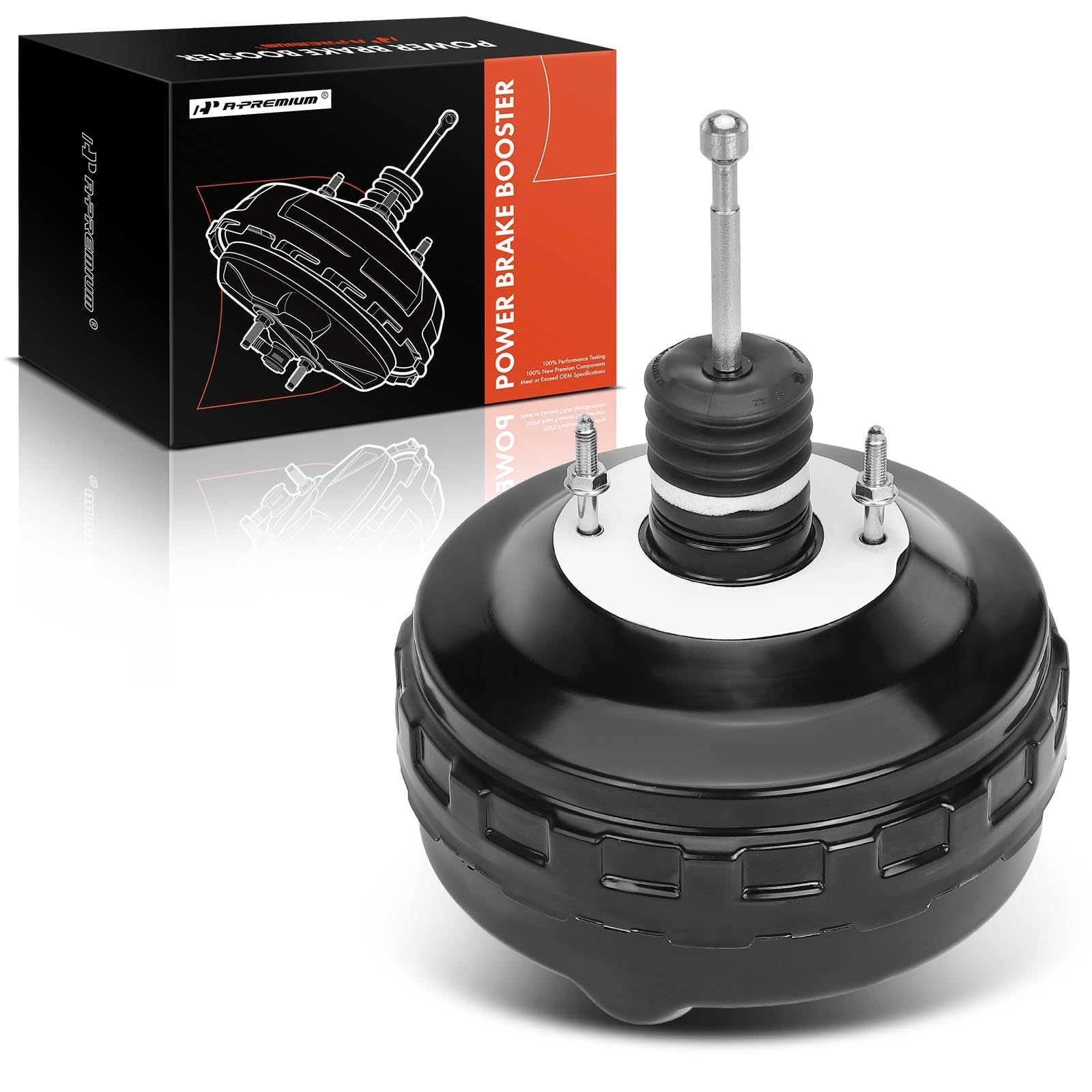 Premium Vacuum Power Brake Booster Compatible with Chevrolet Cruze 2011-2015, Buick Verano 2012-2016, Regal 2011, Cascada 2016-2019 & Saab 9-5 2010-2011 - Direct Replacement for OEM# 13286441 - Improves Braking Performance for Daily Commuting & Highway Driving
