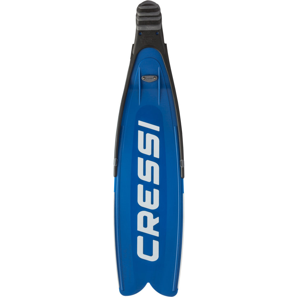 Cressi Gara Modular Impulse Blue Freediving Fins - High Performance Swim Fins for Spearfishing, Snorkeling & Underwater Photography