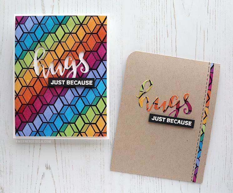 Beautiful Inside Stamp Set - Inspirational Rubber Stamps for Scrapbooking, Card Making & DIY Crafts - Perfect for Journals, Planners & Gift Wrapping