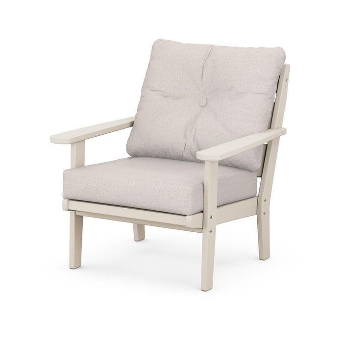 POLYWOOD Lakeside Deep Seating Outdoor Chair - Durable All-Weather Adirondack Style Patio Furniture for Poolside, Garden & Backyard Relaxation