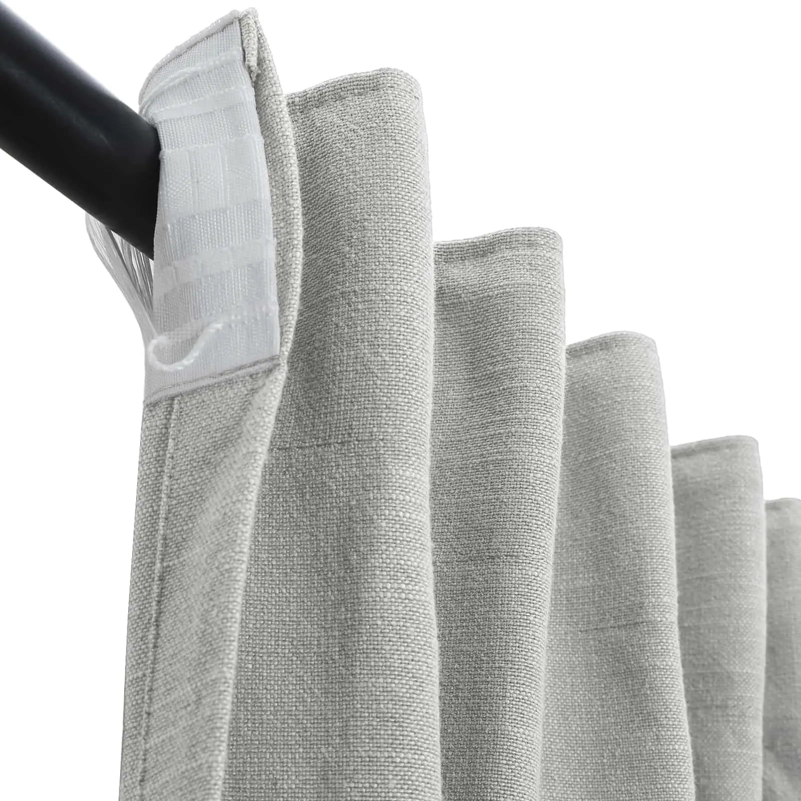 Luxury Linen Cotton Curtains - Soft Top Blackout Drapes for Living Room & Bedroom - Elegant Window Treatments for Home Decor