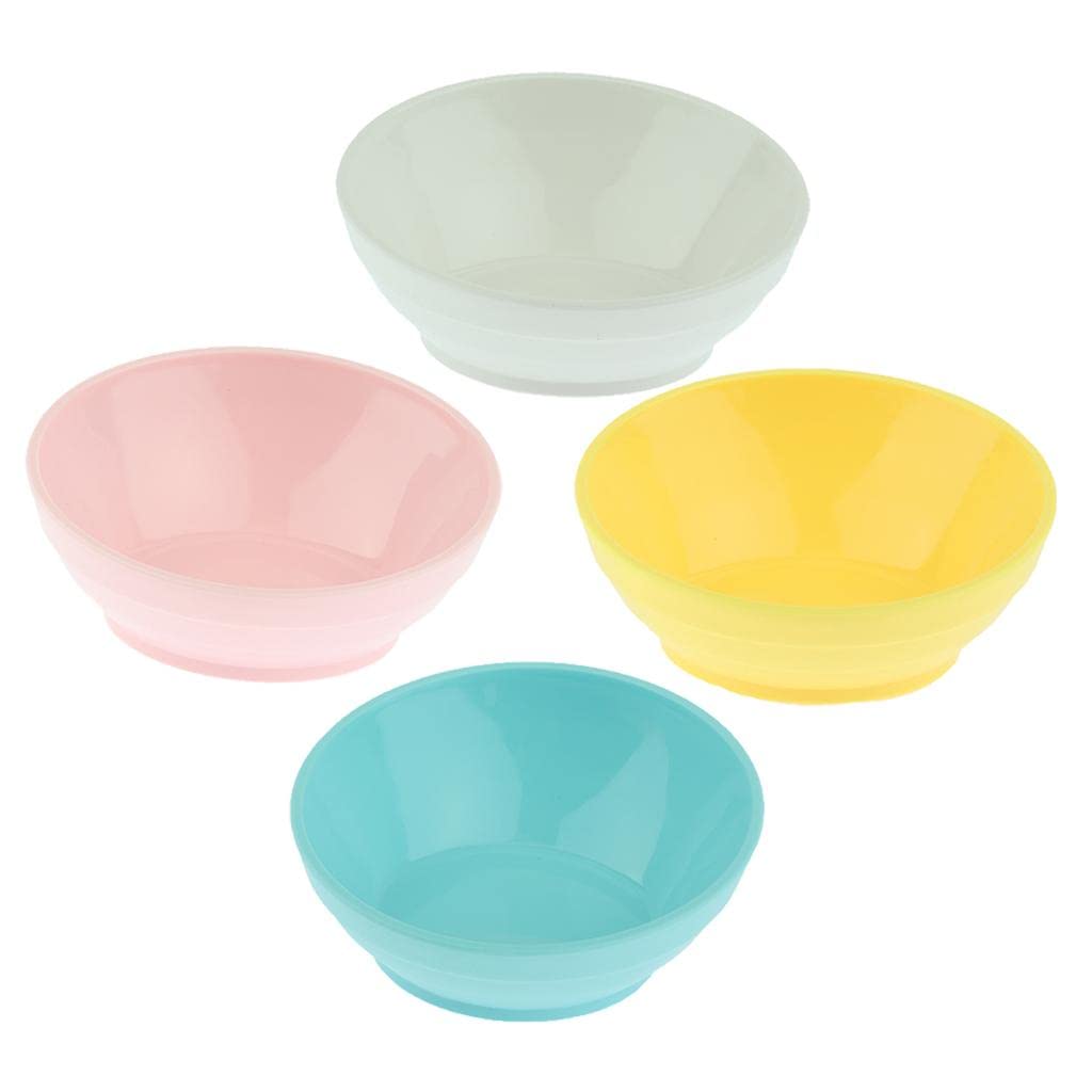 Non-Slip Yellow Pet Bowl for Cats & Dogs - Durable Food and Water Dish for Mealtime - Perfect for Home, Travel, and Outdoor Use