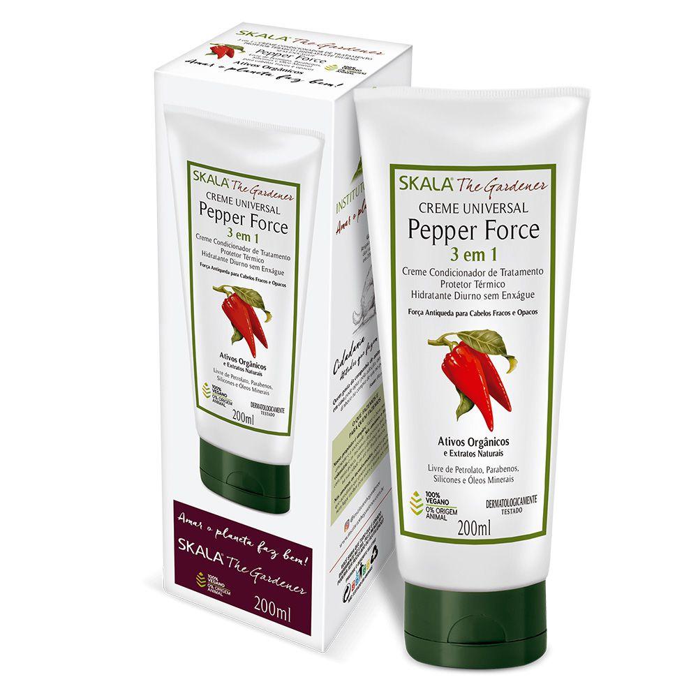 Pepper Force Hair Treatment Cream by Skala - Deep Conditioning for Dry, Damaged Hair - Salon-Quality Hair Repair at Home